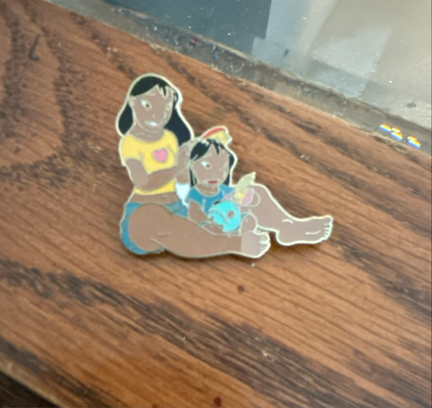 Nani Brushing Lilo's Hair