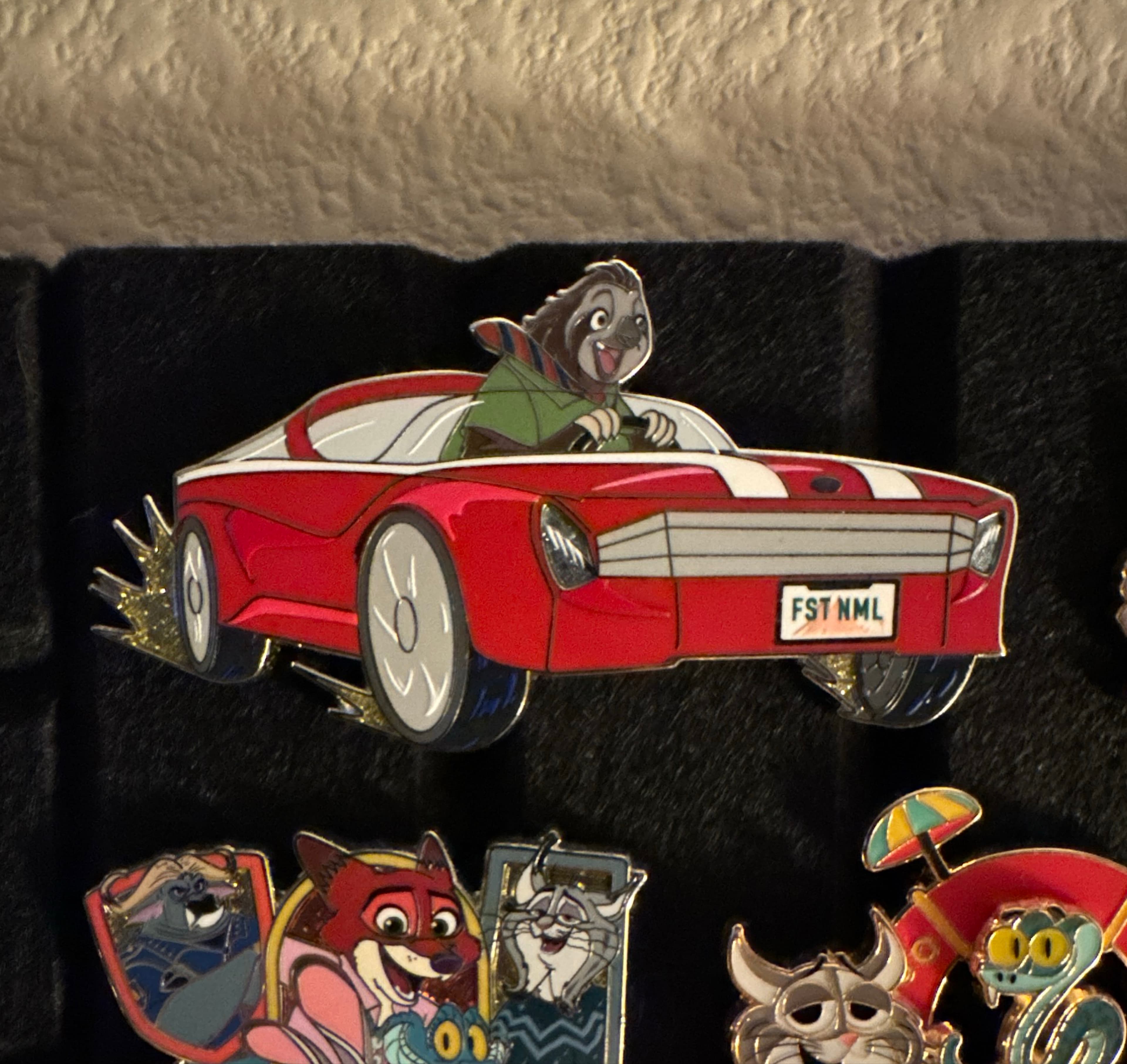 Grand Prix Zootopia Flash Pin
