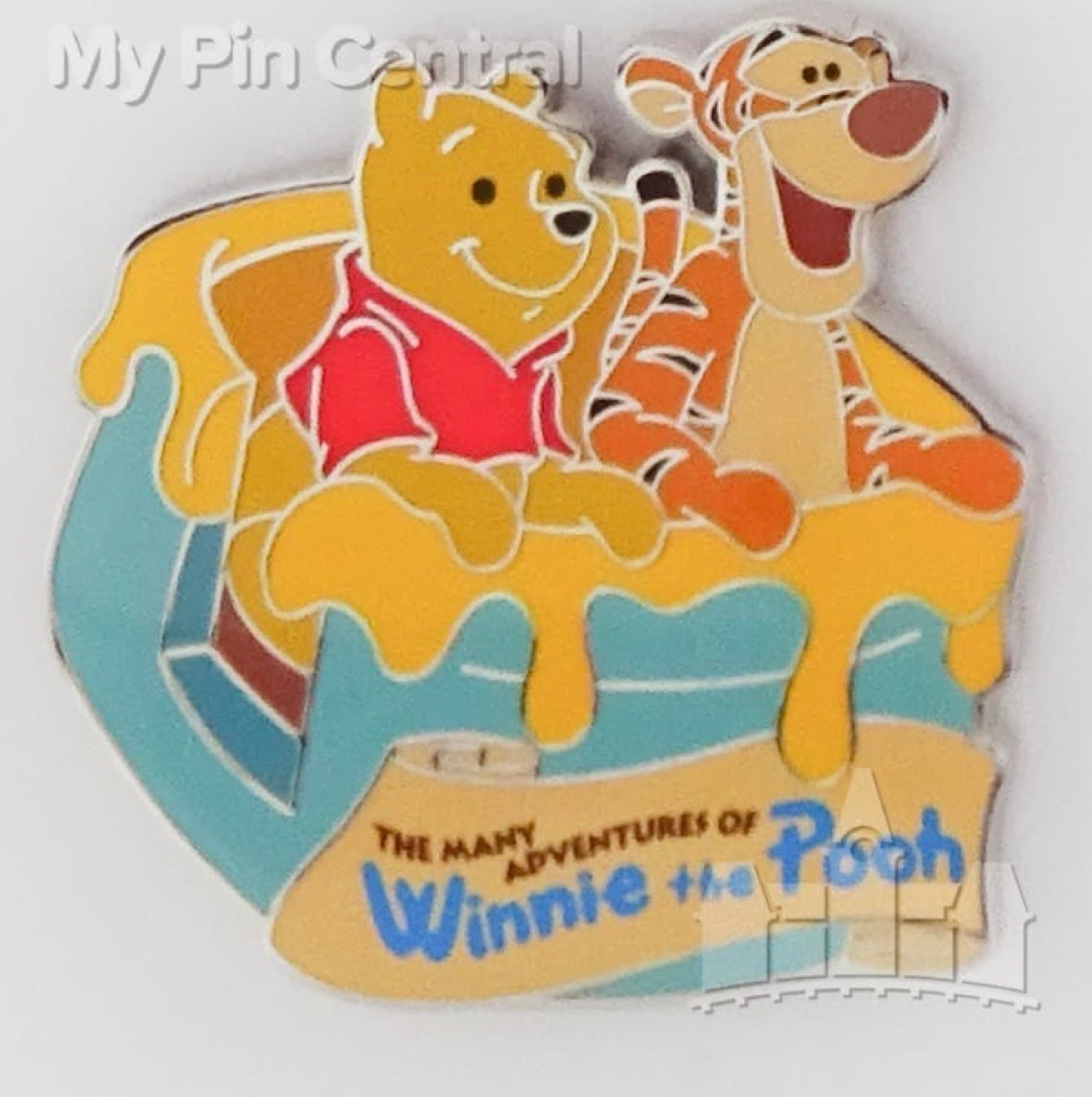 Pooh and Tigger riding The Many Adventures of Winnie the Pooh