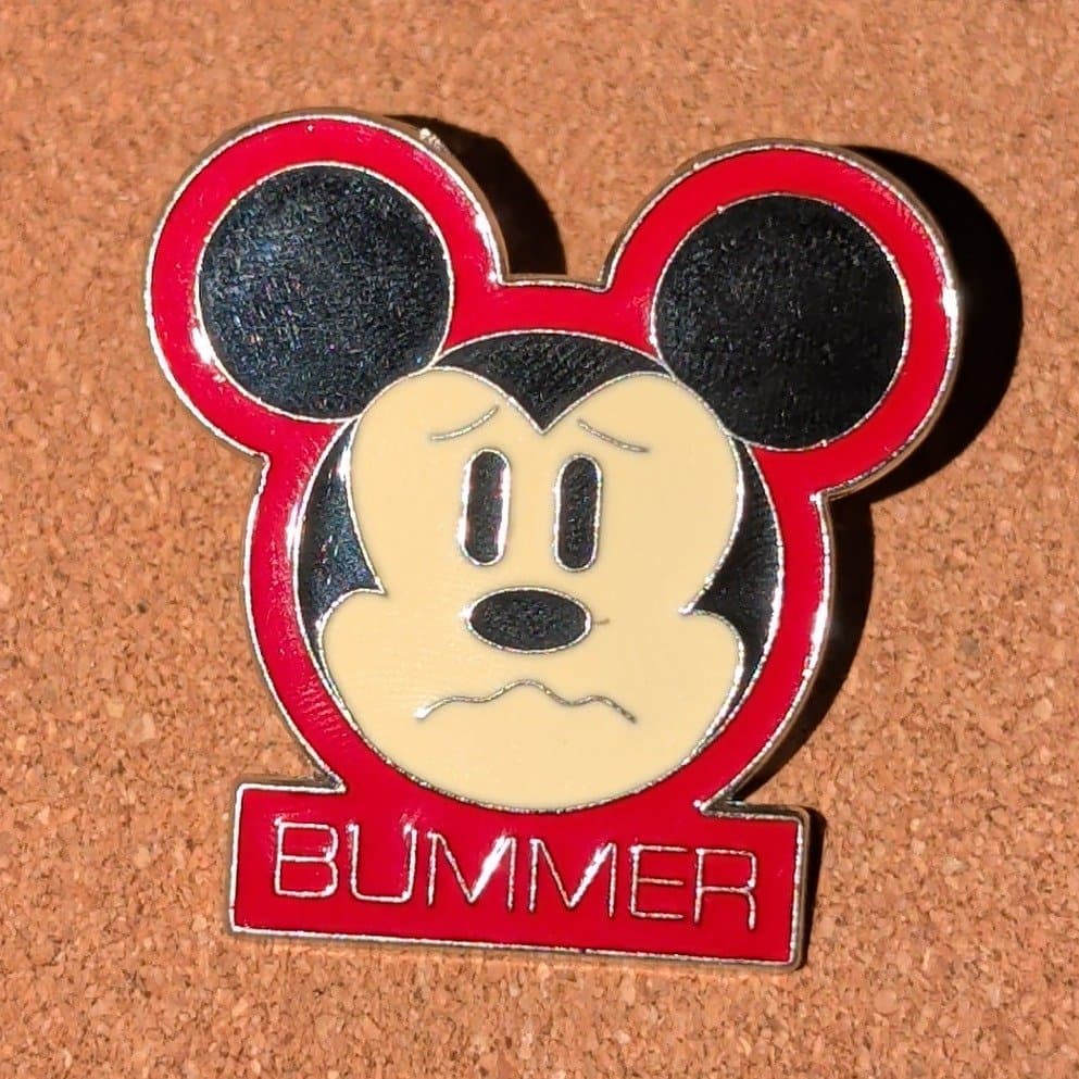 Mickey Expressions - BUMMER