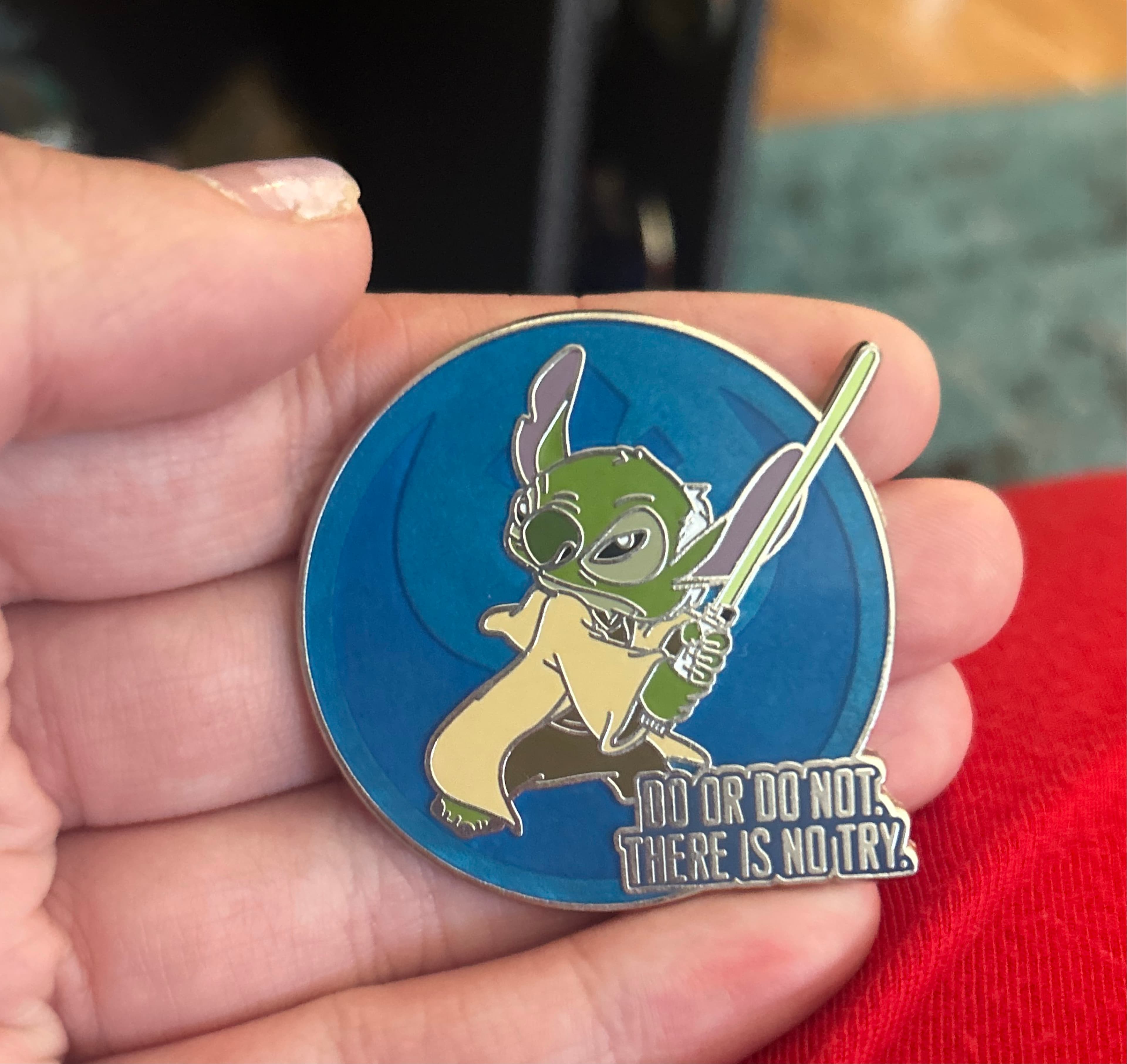 Yoda stitch do or do not there is no try