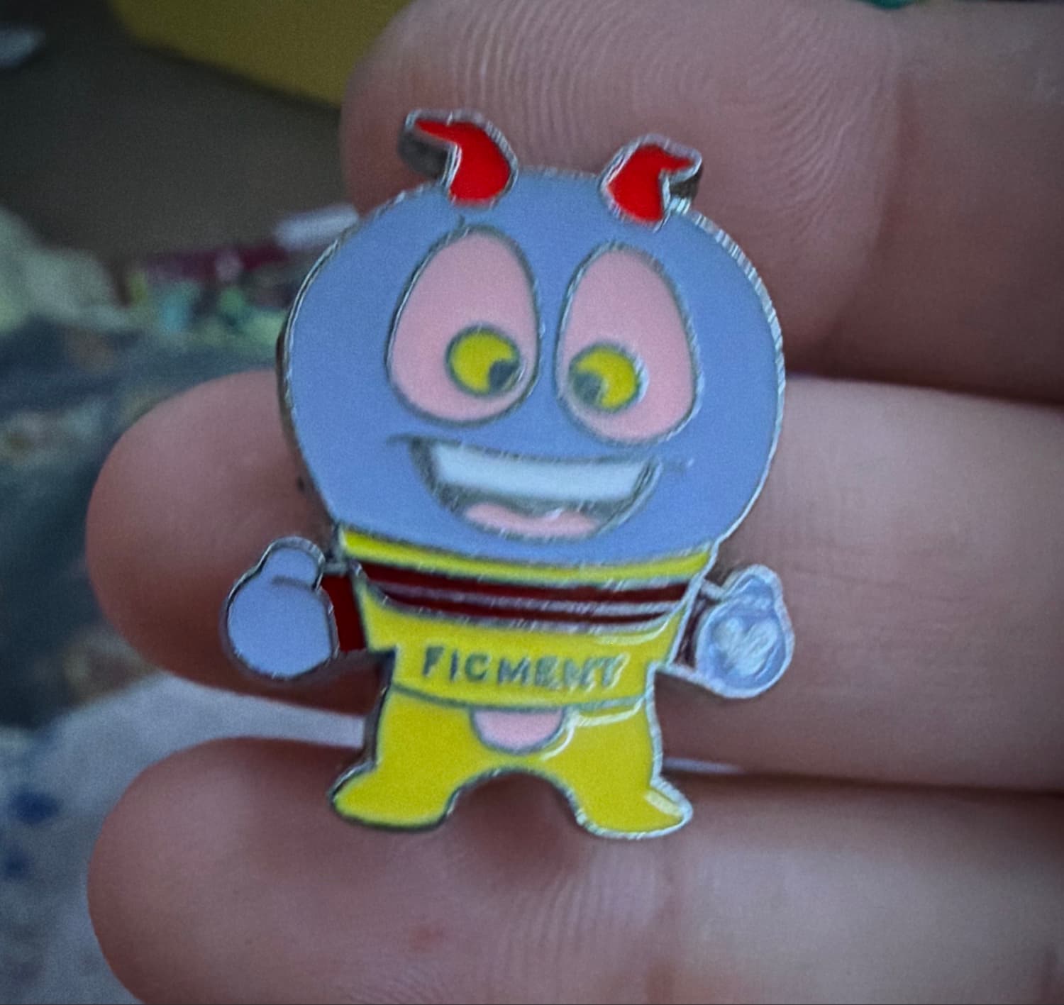 Hidden Mickey Deebees Figmentee Pin