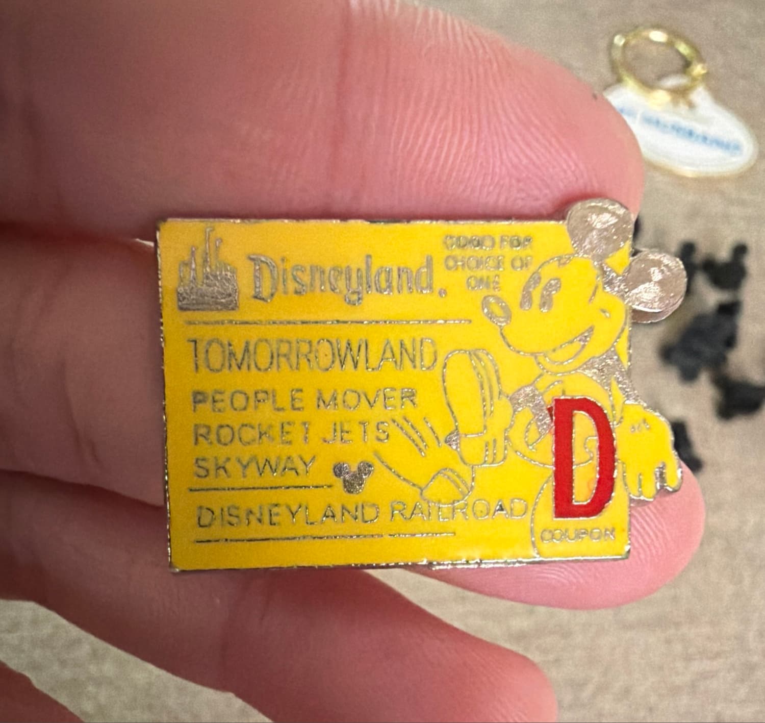 Cast Lanyard Series III - Disneyland Tickets