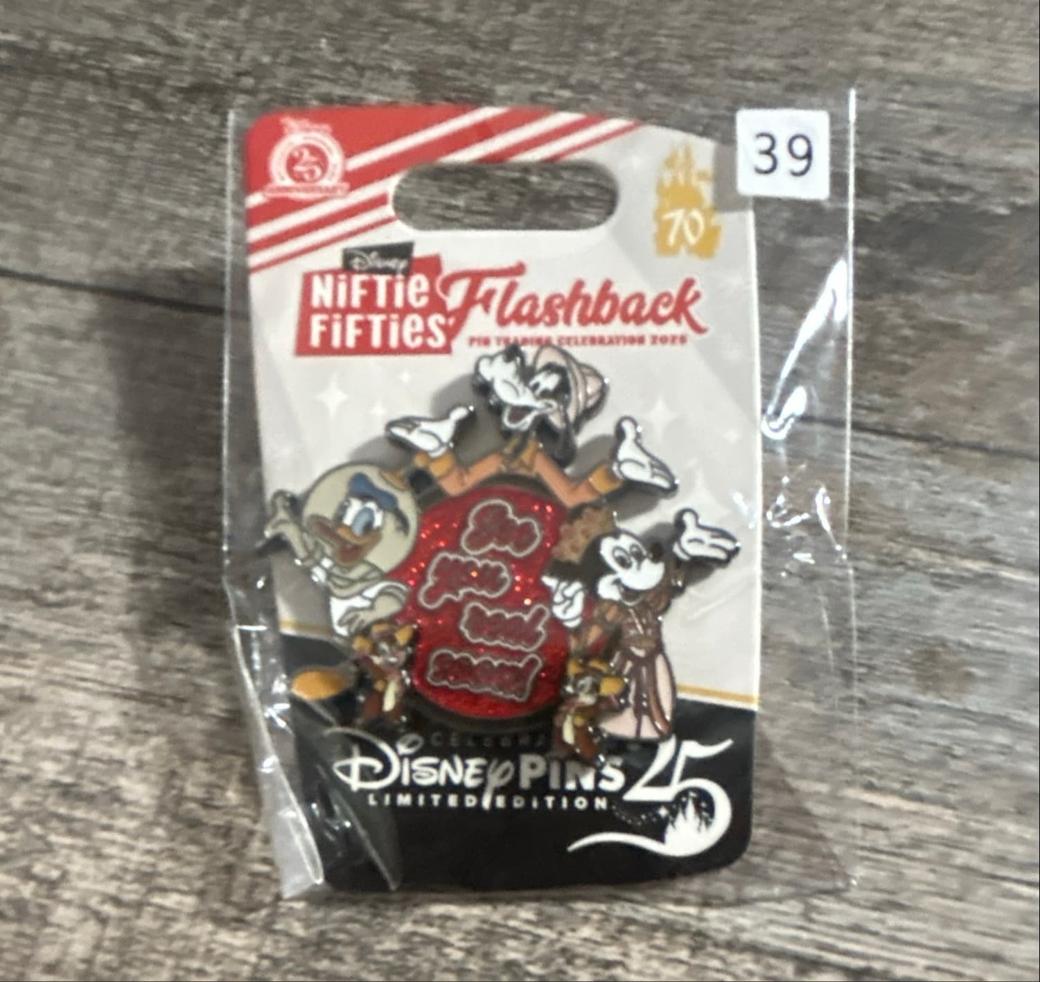 Niftie Fifties Flashback Pin Trading Celebration 2025: Disneyland Banners