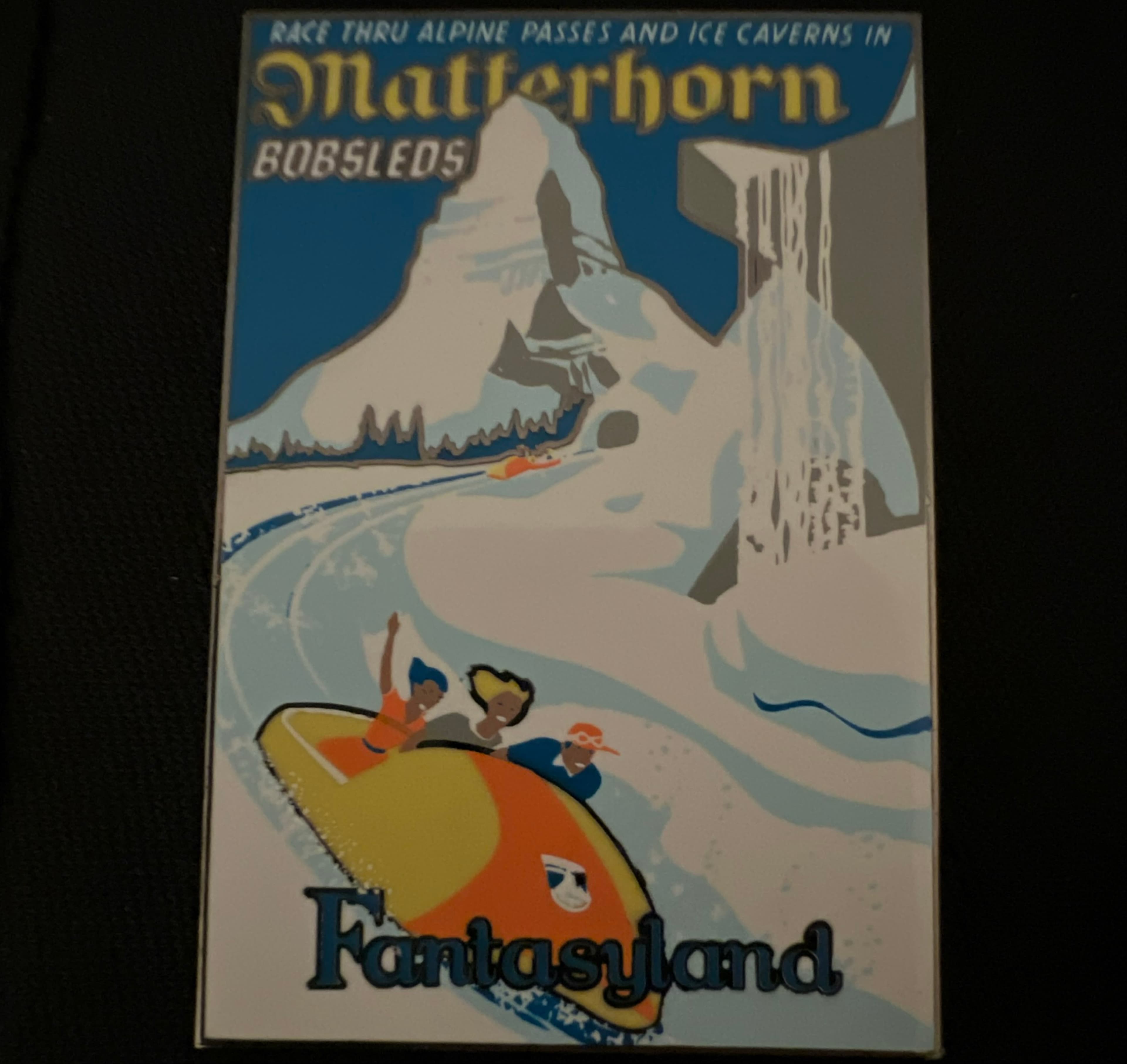 Matterhorn Bobsleds - Disneyland Posters Series