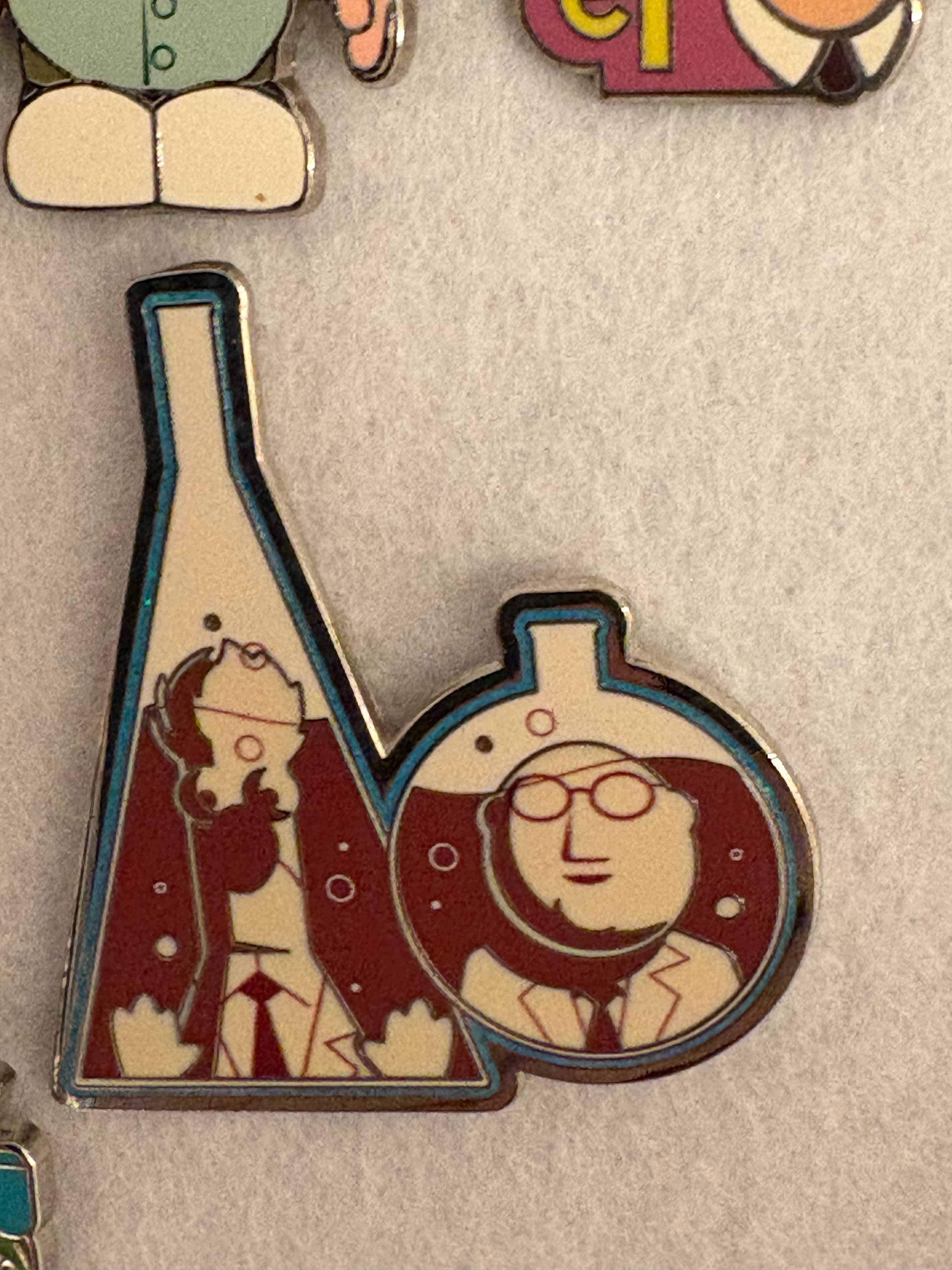 Disney 2025 Epcot Food & Wine Festival Set Muppets Lab Beaker & Dr. Honeydew Pin