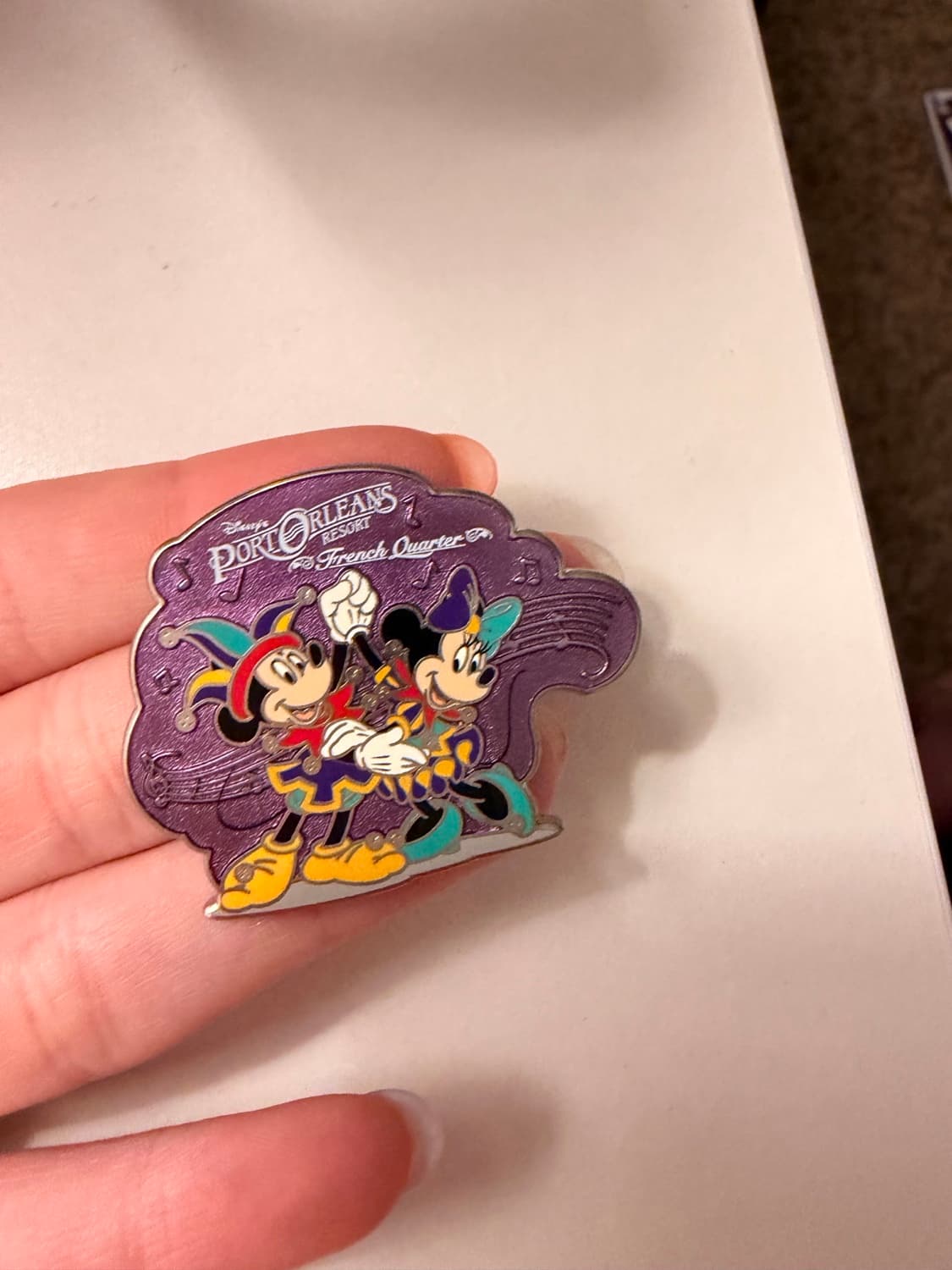 Disney's Port Orleans French Quarter Resort - Jester Mickey & Minnie front