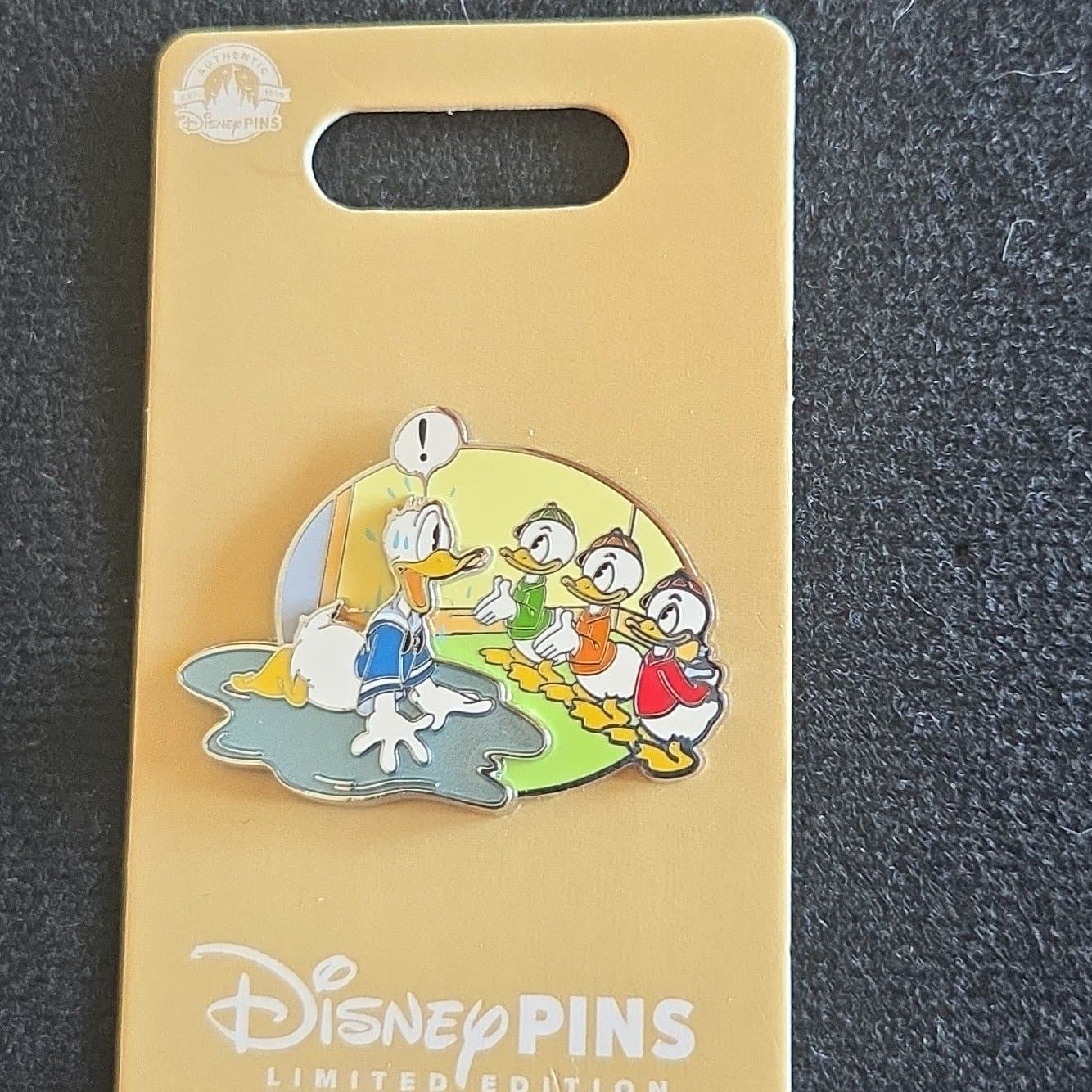 Donald's Nephews 85th Anniversary - Donald Getting Water Ballooned by Huey, Dewey, and Louie