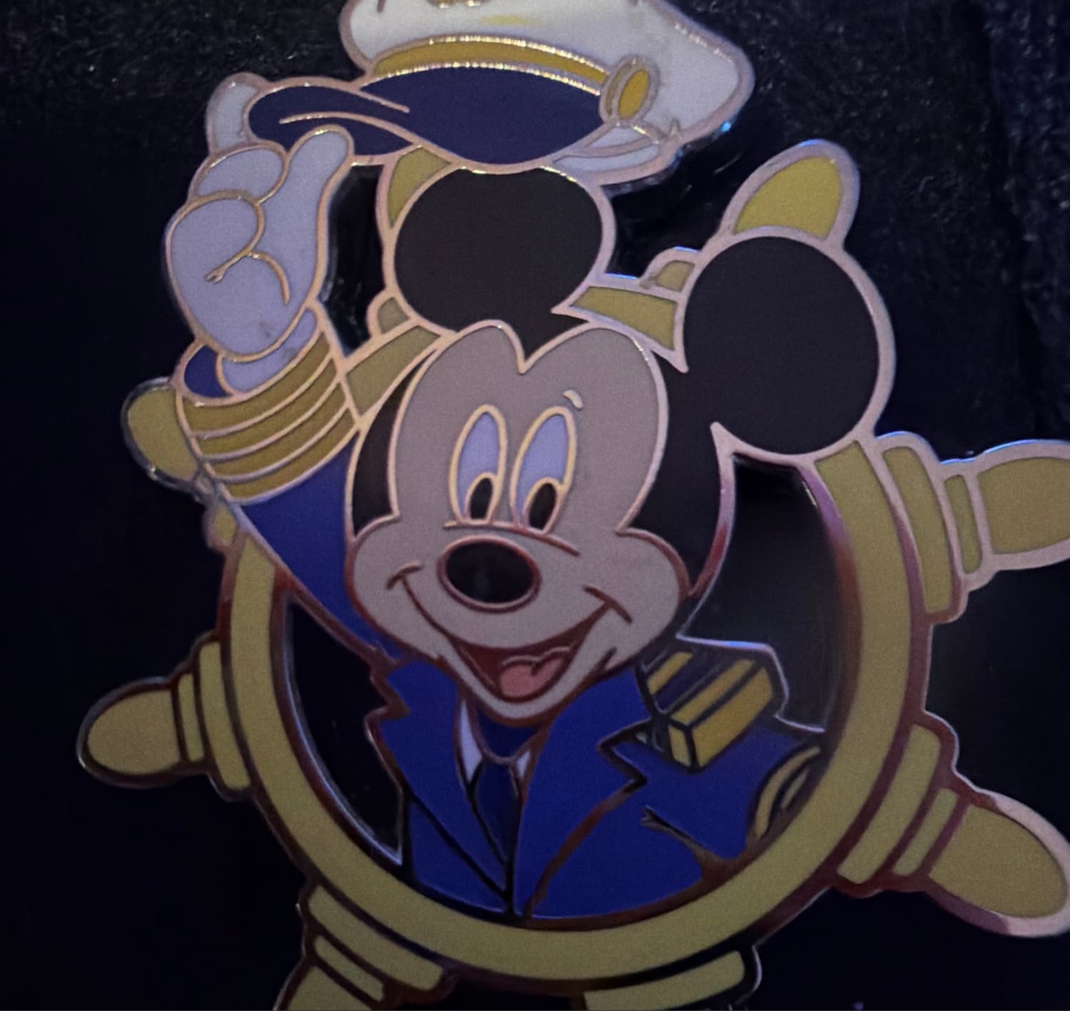 Captain Mickey Mouse at the Helm