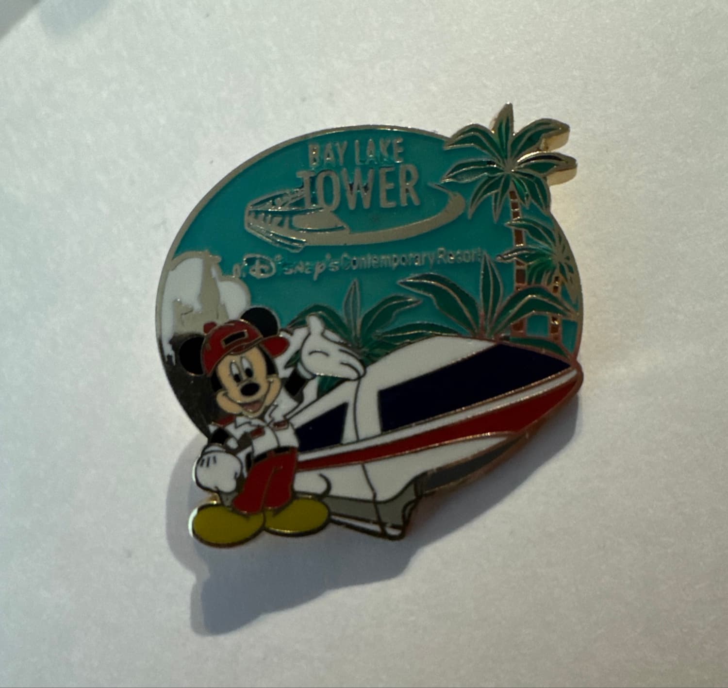Mickey Mouse at Bay Lake Tower Disney's Contemporary Resort DVC Exclusive Pin