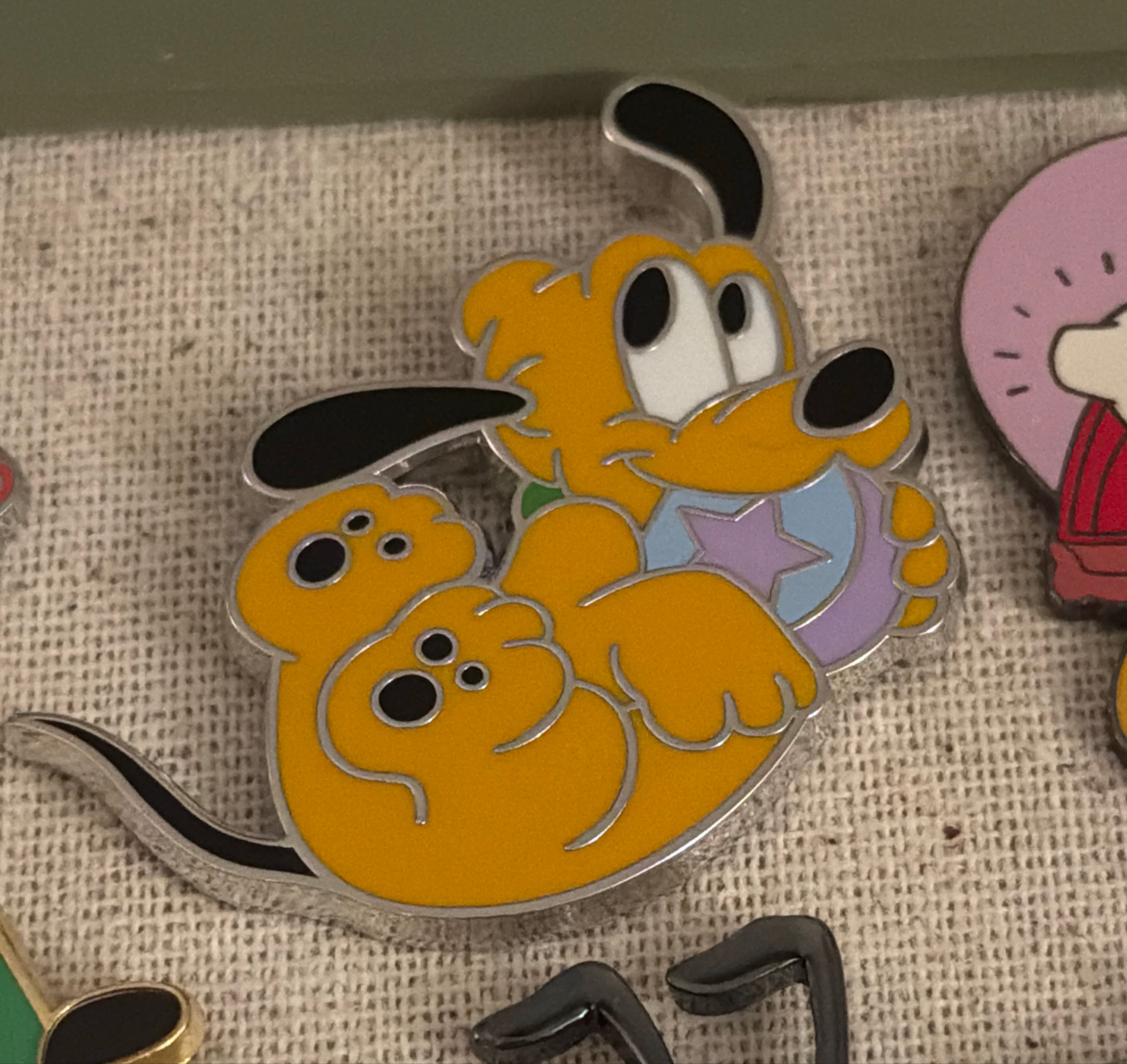 Puppy Pluto with Ball - Baby Characters