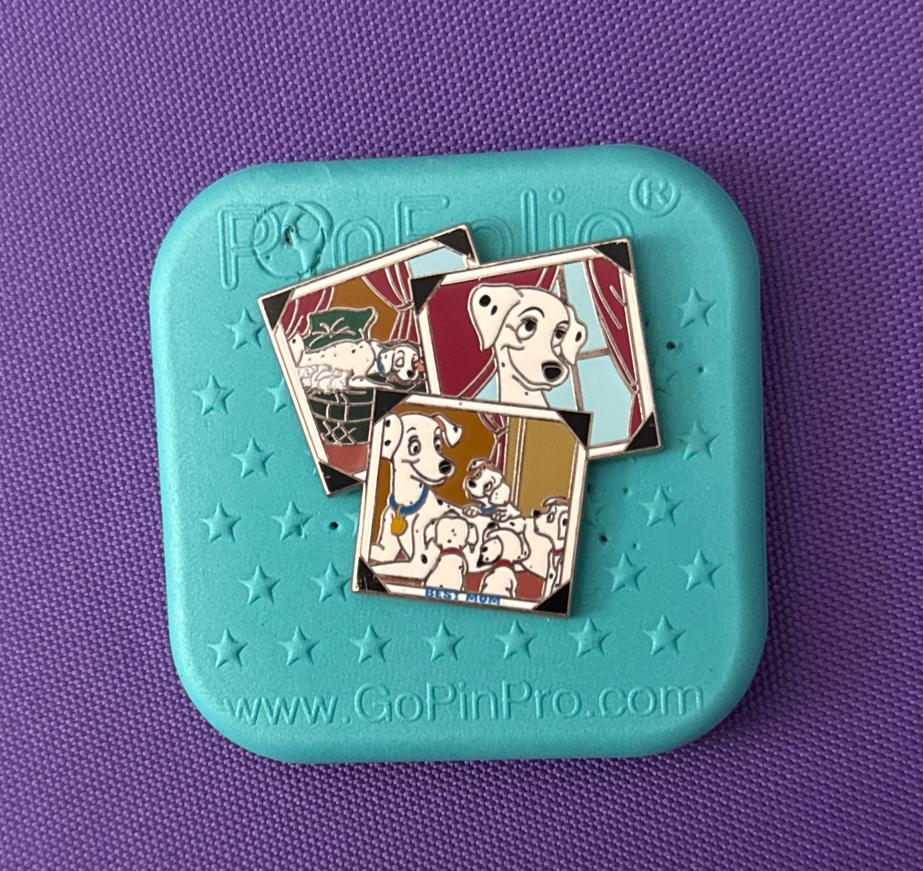 Perdita and Puppies 'Best Mom' Photo Snapshots - 101 Dalmatians