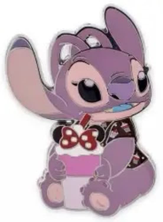 Angel with Milkshake - Stitch Attacks Snacks