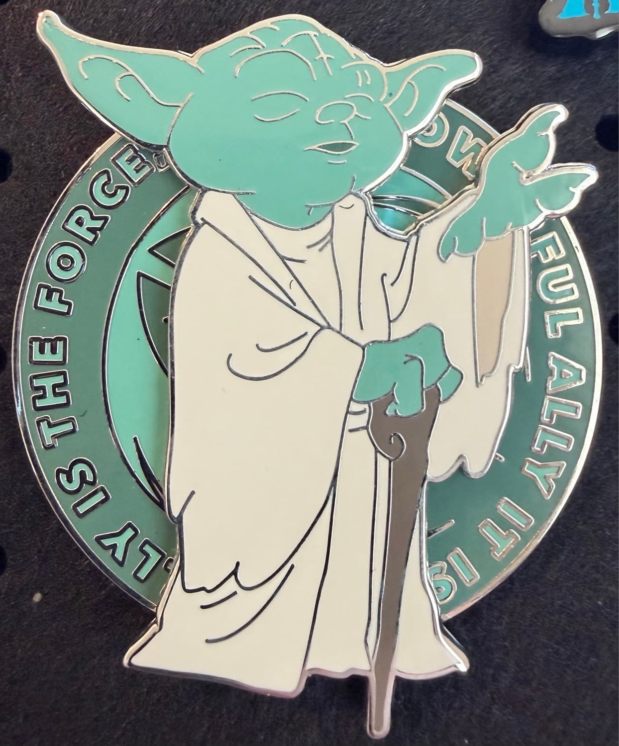 WDW - Yoda - Star Wars - My Ally is the Force and a Powerful Ally It Is - Spinner