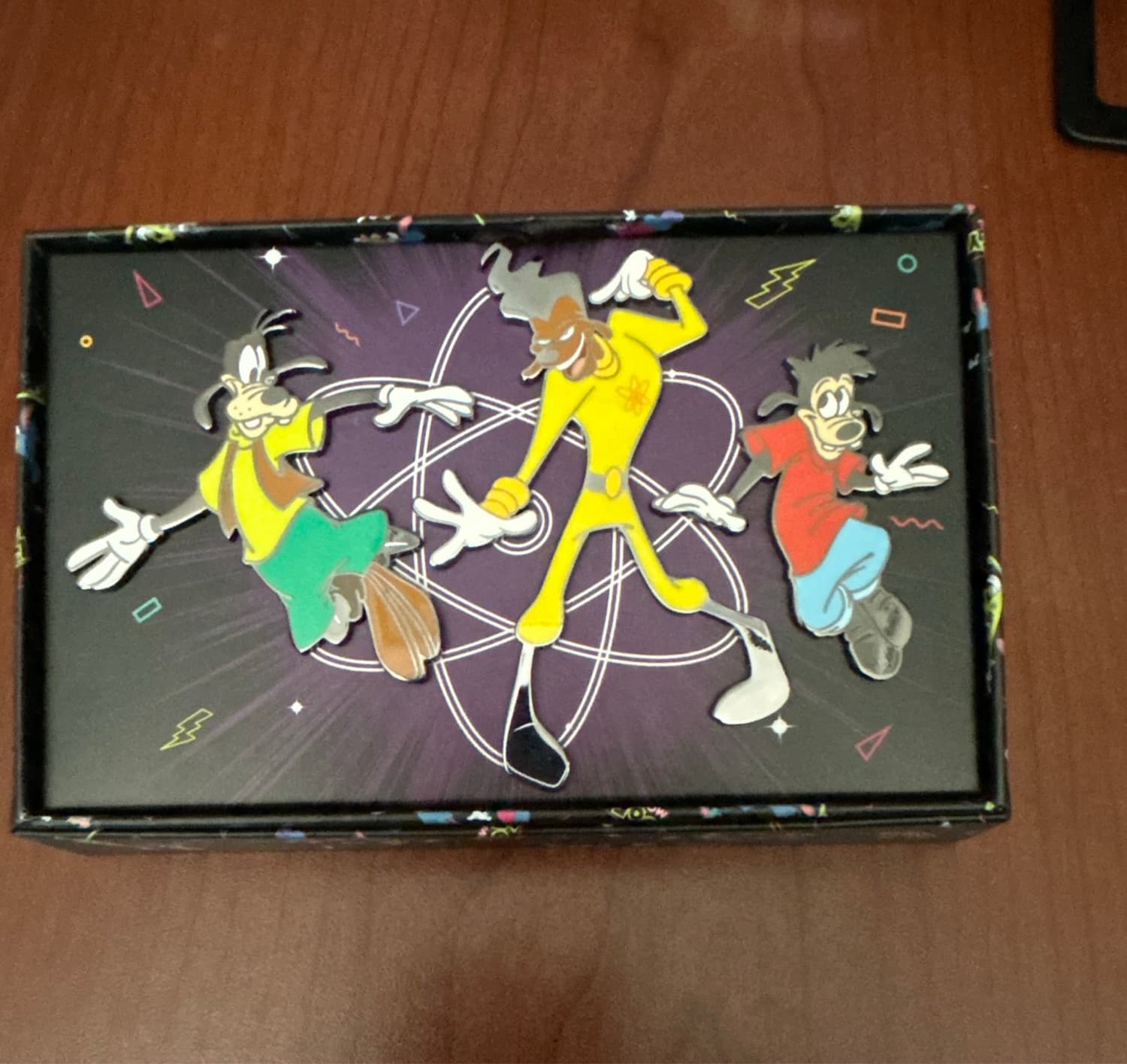 A Goofy Movie - Powerline World Tour Pin Set front