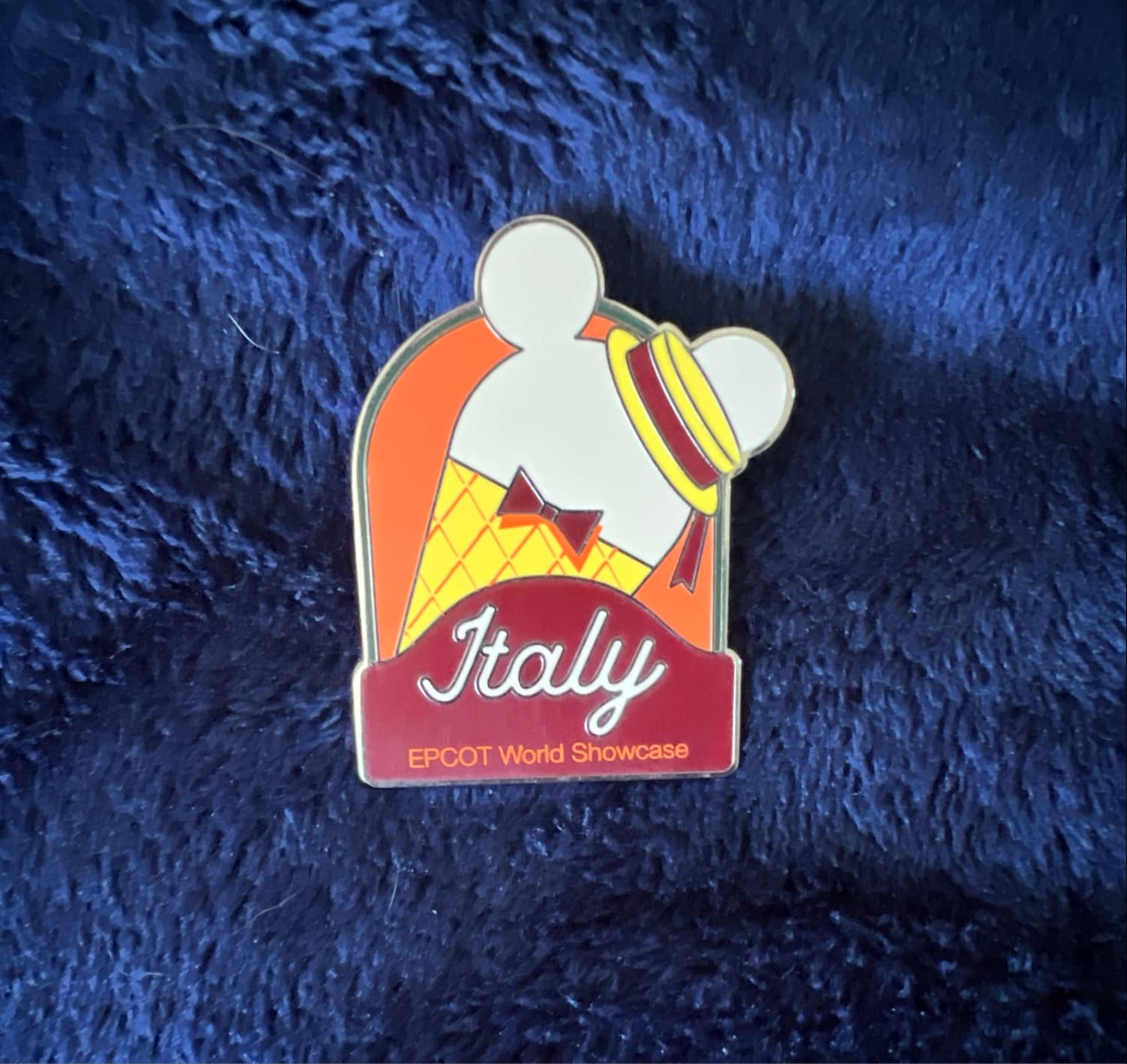 Italy Gelato Mickey Mouse Icon EPCOT World Showcase Pin