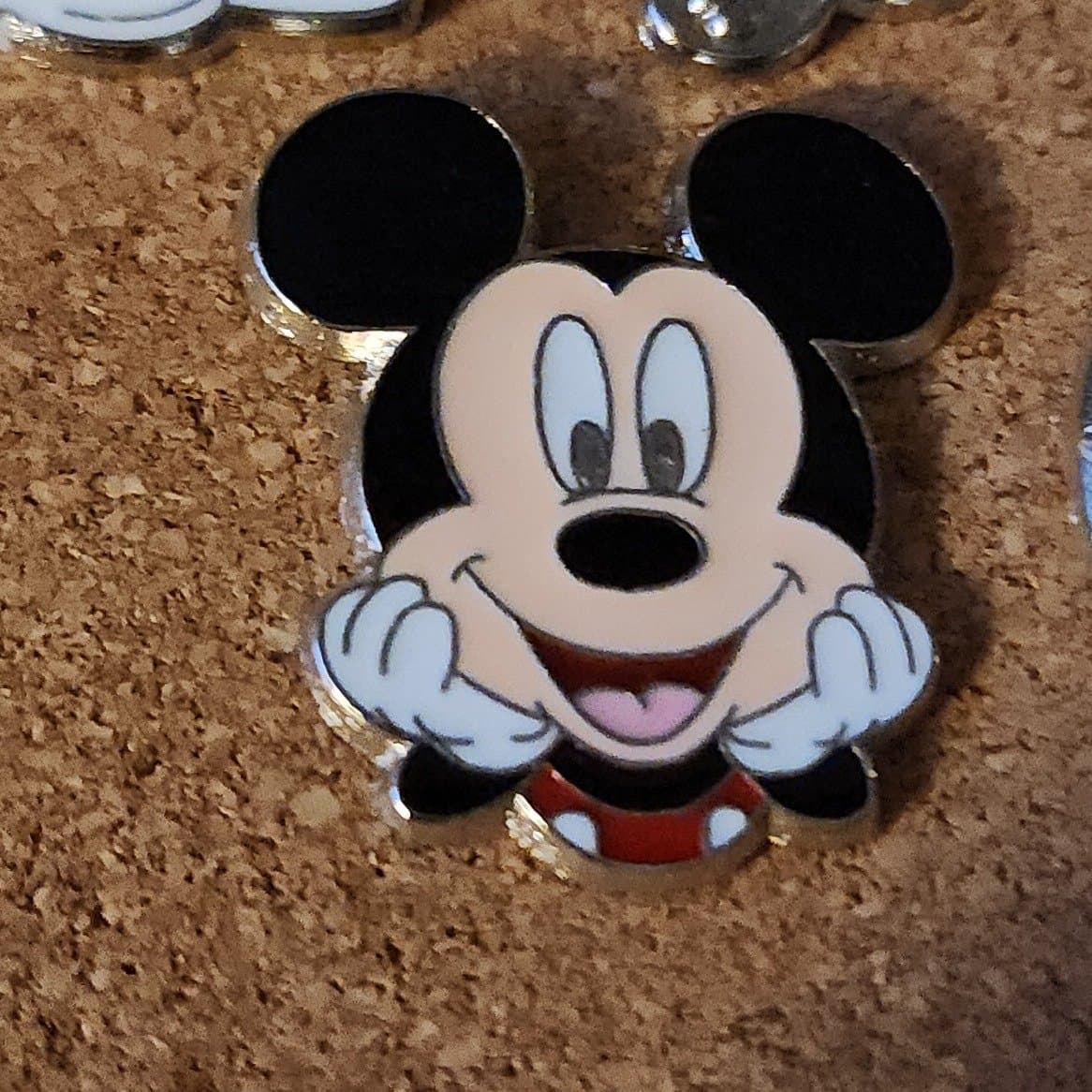 Mickey Hands on Cheeks