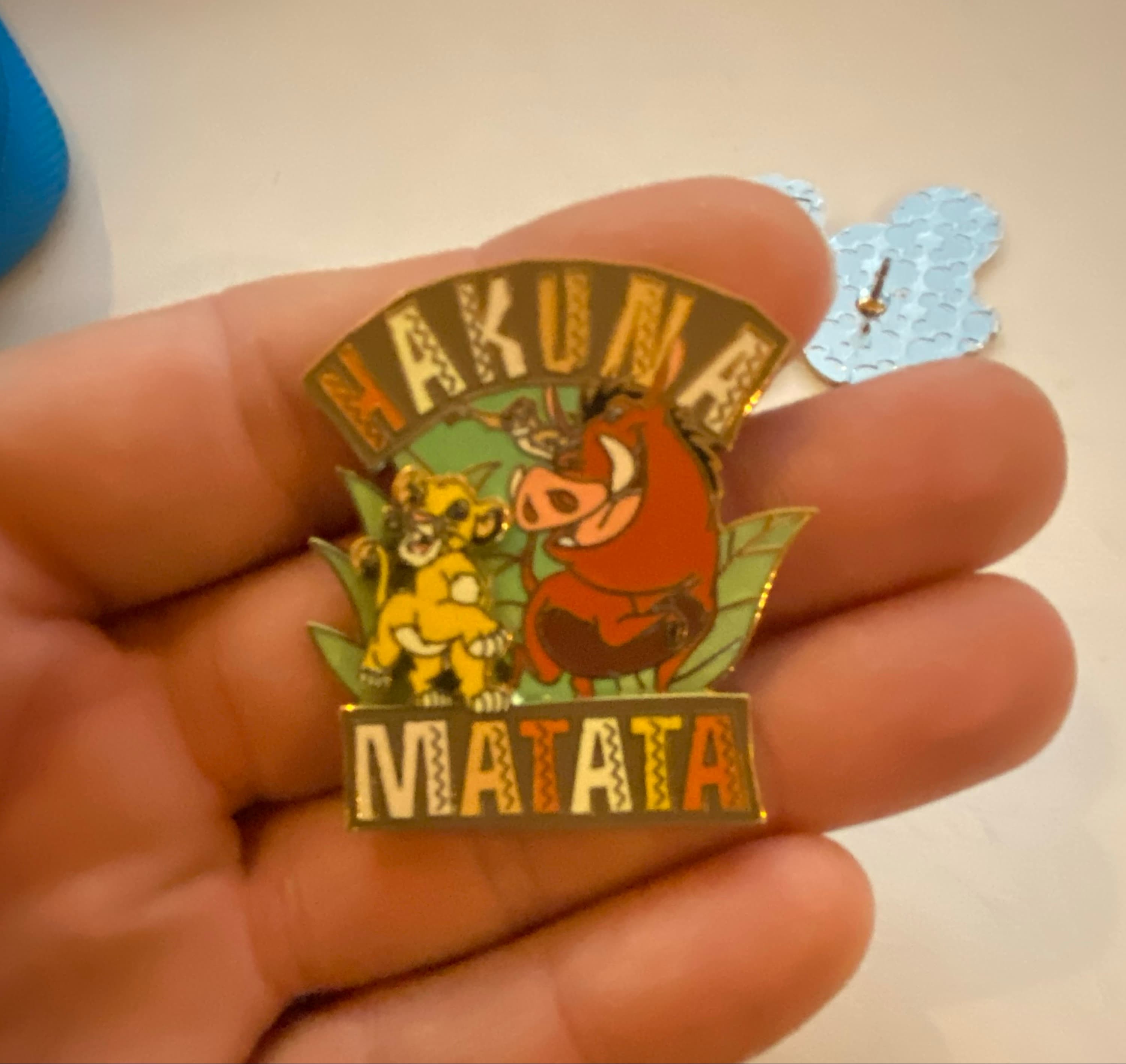 Simba Cub and Pumbaa Hakuna Matatau