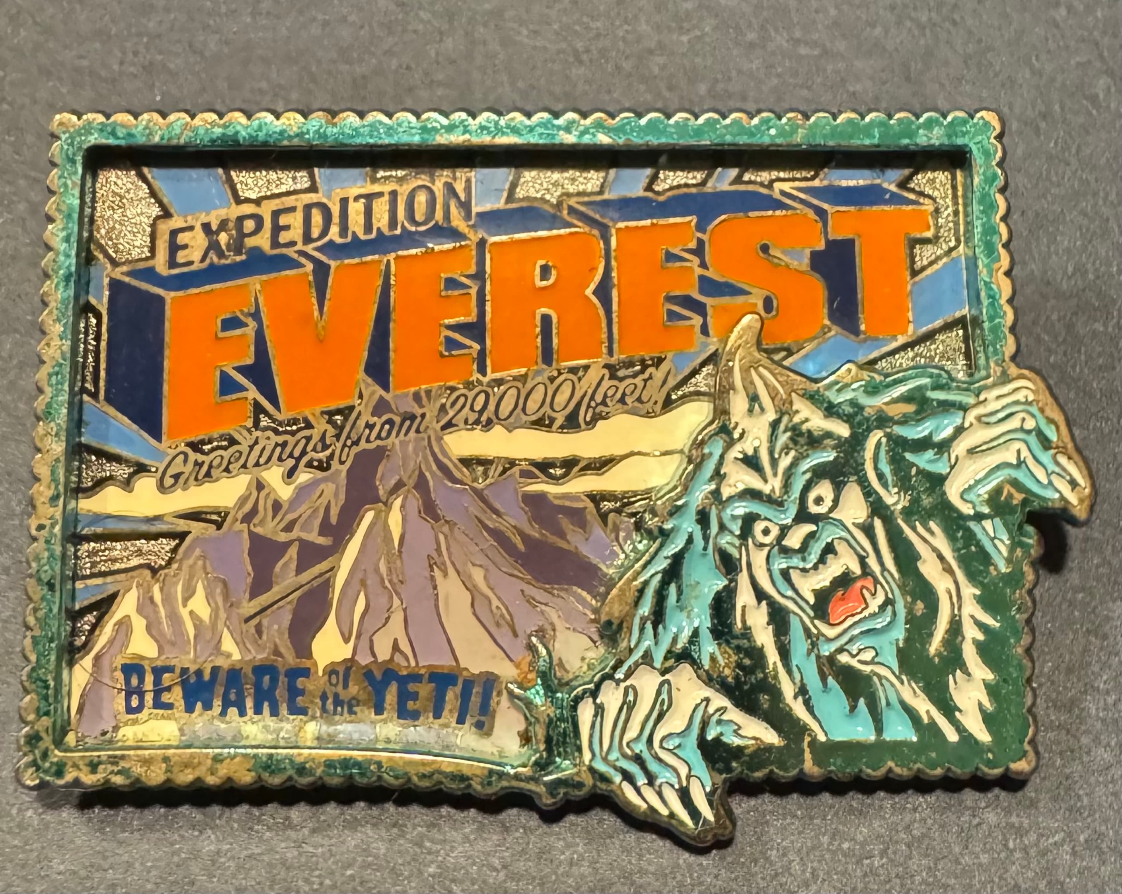 Expedition Everest 3D Pin