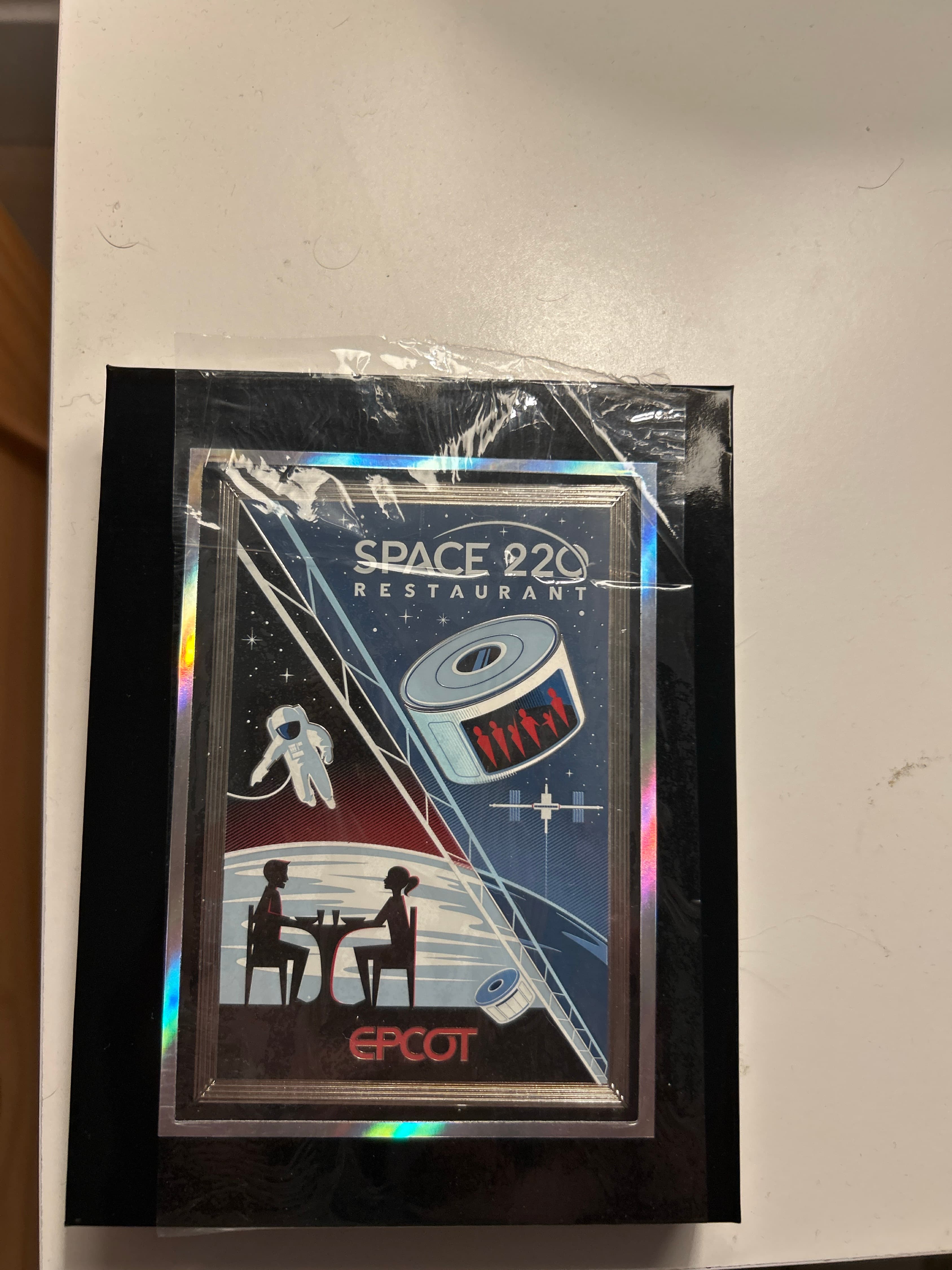 Disney WDI 2022 Epcot Poster Series Space 220 LE 250 Pin