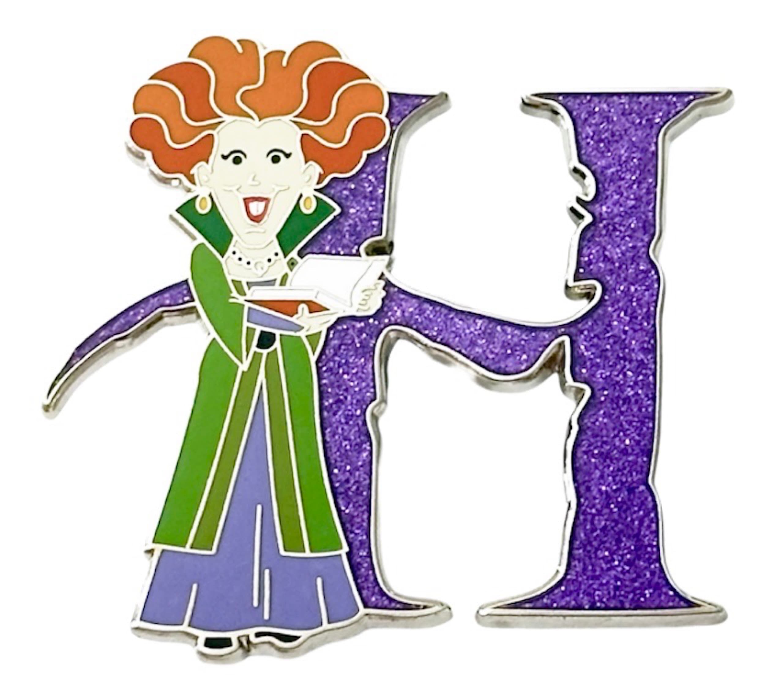 Winifred Sanderson Letter H Puzzle Piece