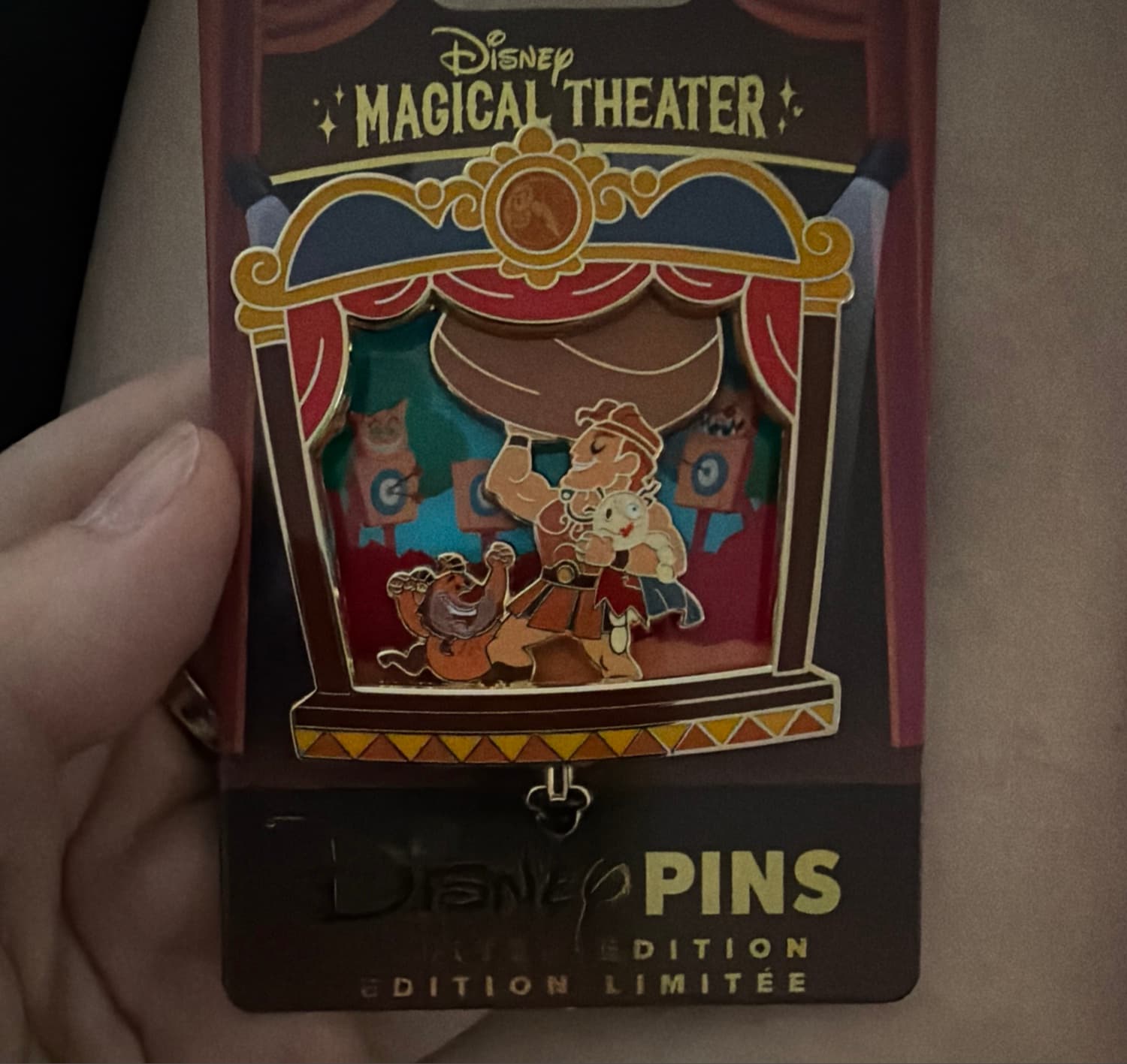 Magical Theater Hercules Pin