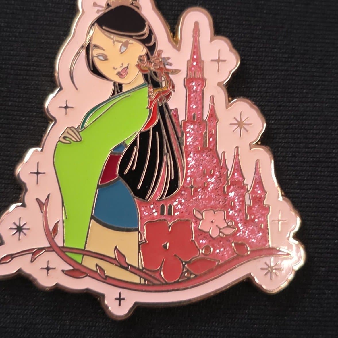Disney Princesses with Glitter Castle Collection