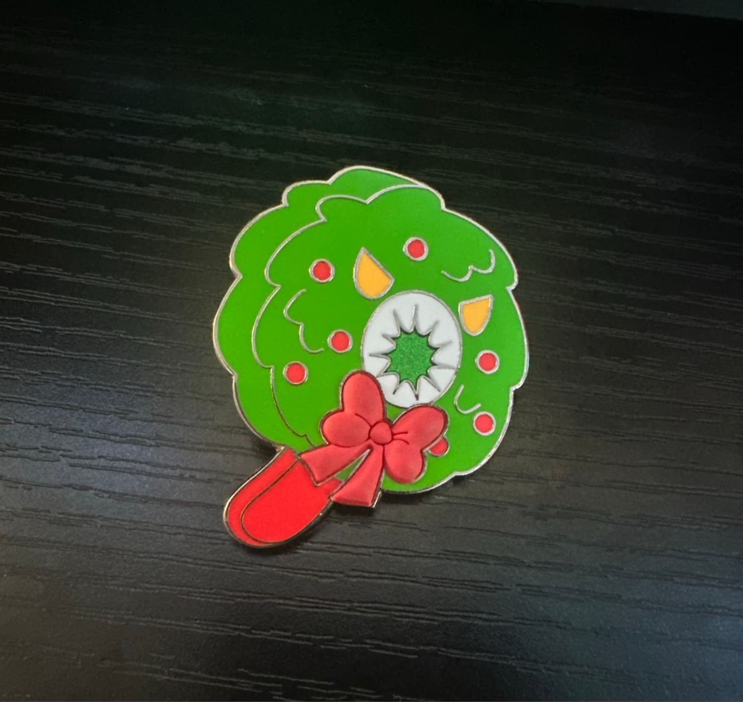 Man-Eating Wreath Crispy Rice Cereal Treat Pop