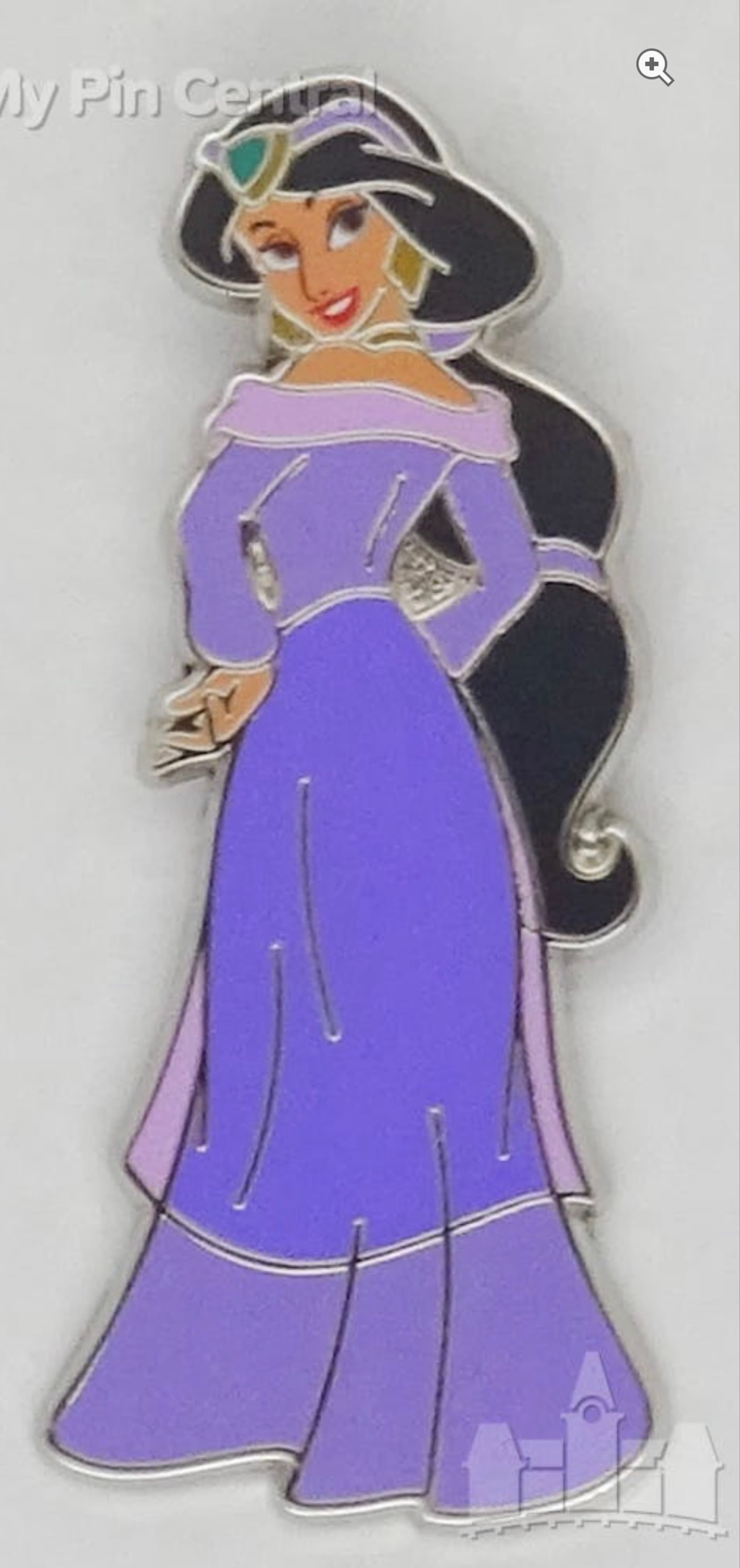 Jasmine in Purple Dress