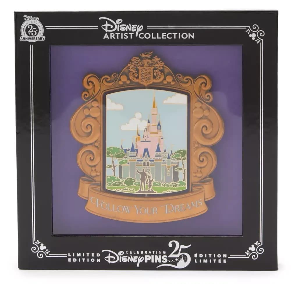 Follow Your Dreams Disney Castles Spinning Mini Jumbo