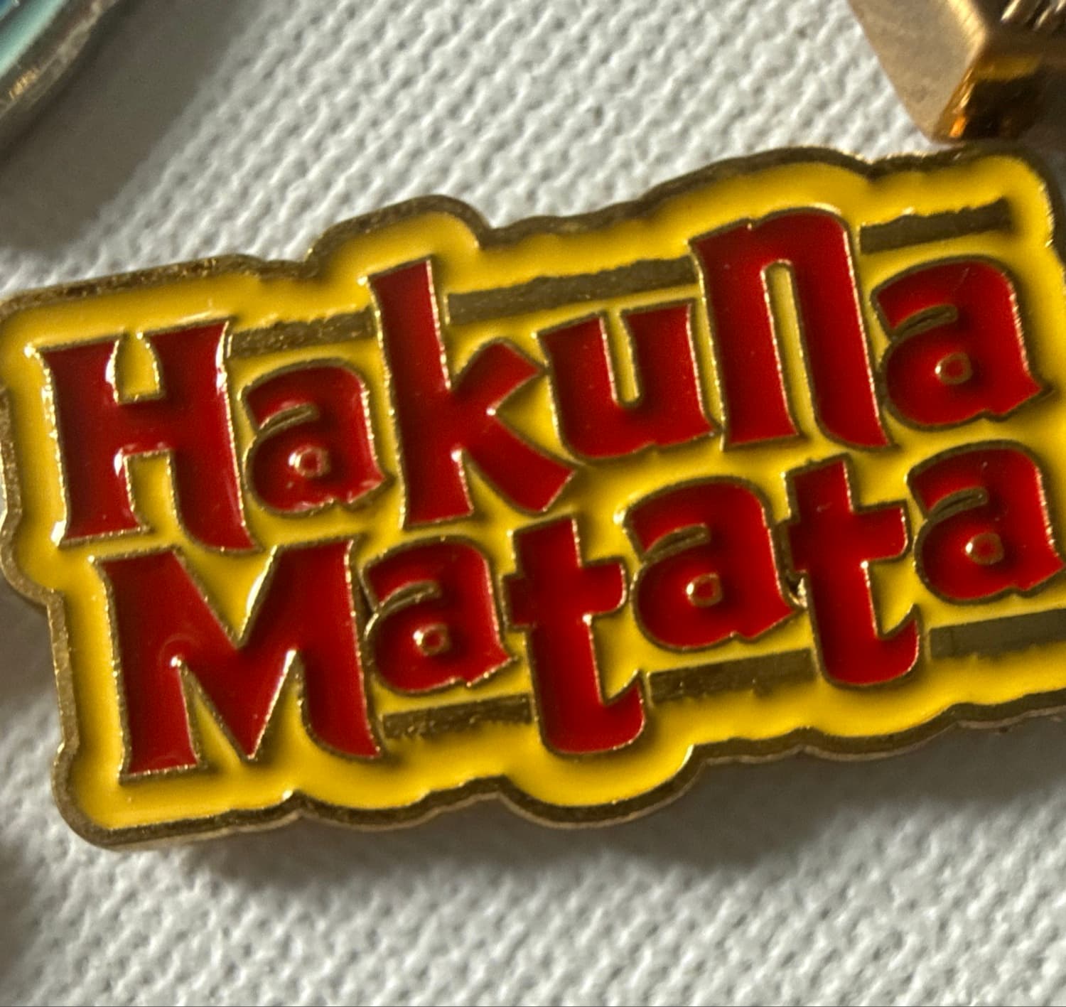 The Lion King Hakuna Matata Text Pin