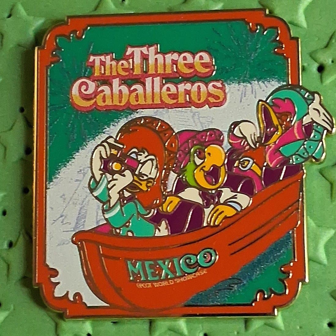 The Three Caballeros Mexico Pavilion Epcot Pin