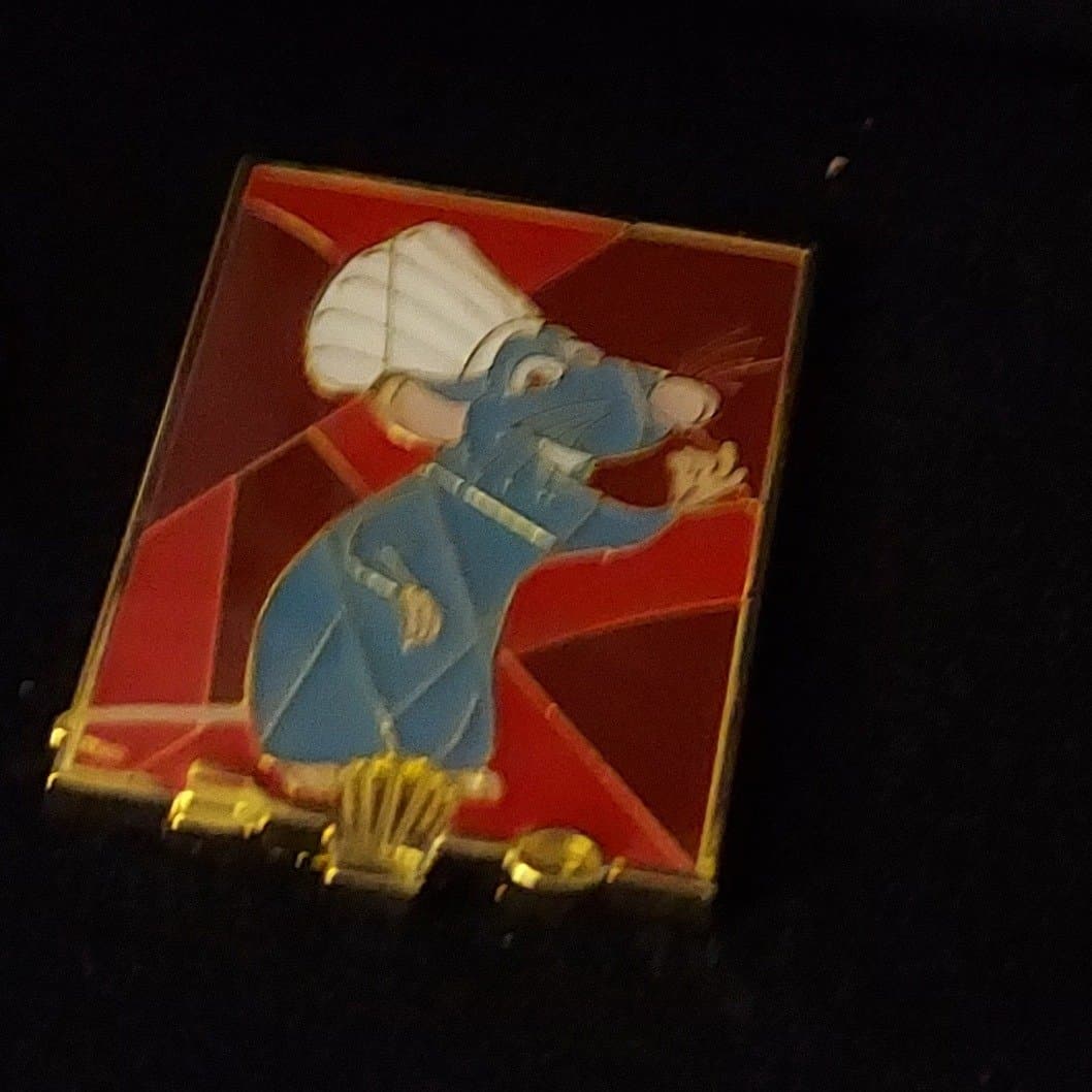 Loungefly Disney Pixar Characters Stained Glass Portraits Blind Box Pin Set