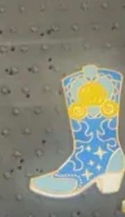 Cinderella Blue Boot