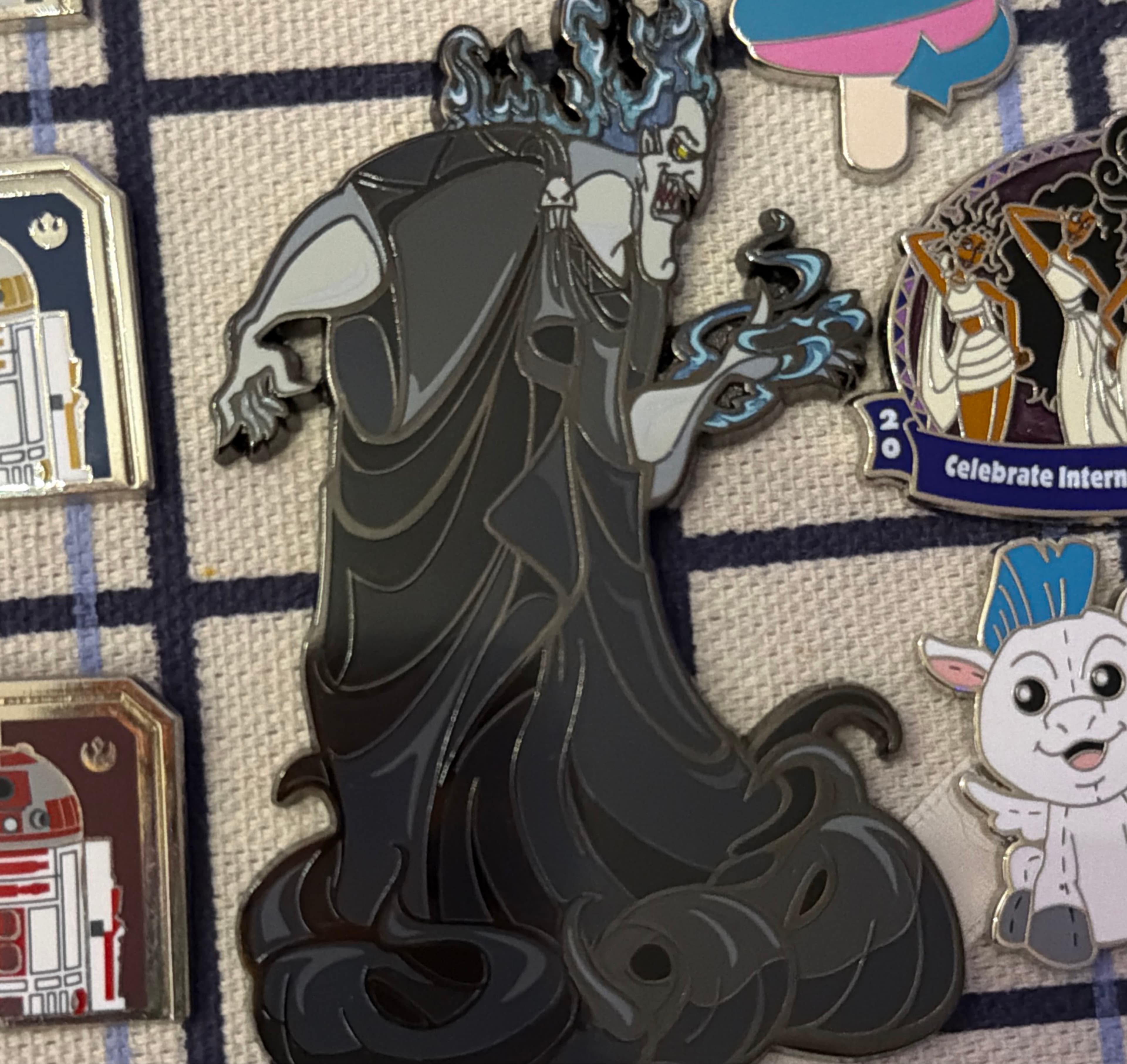 Hades Hercules FigPin