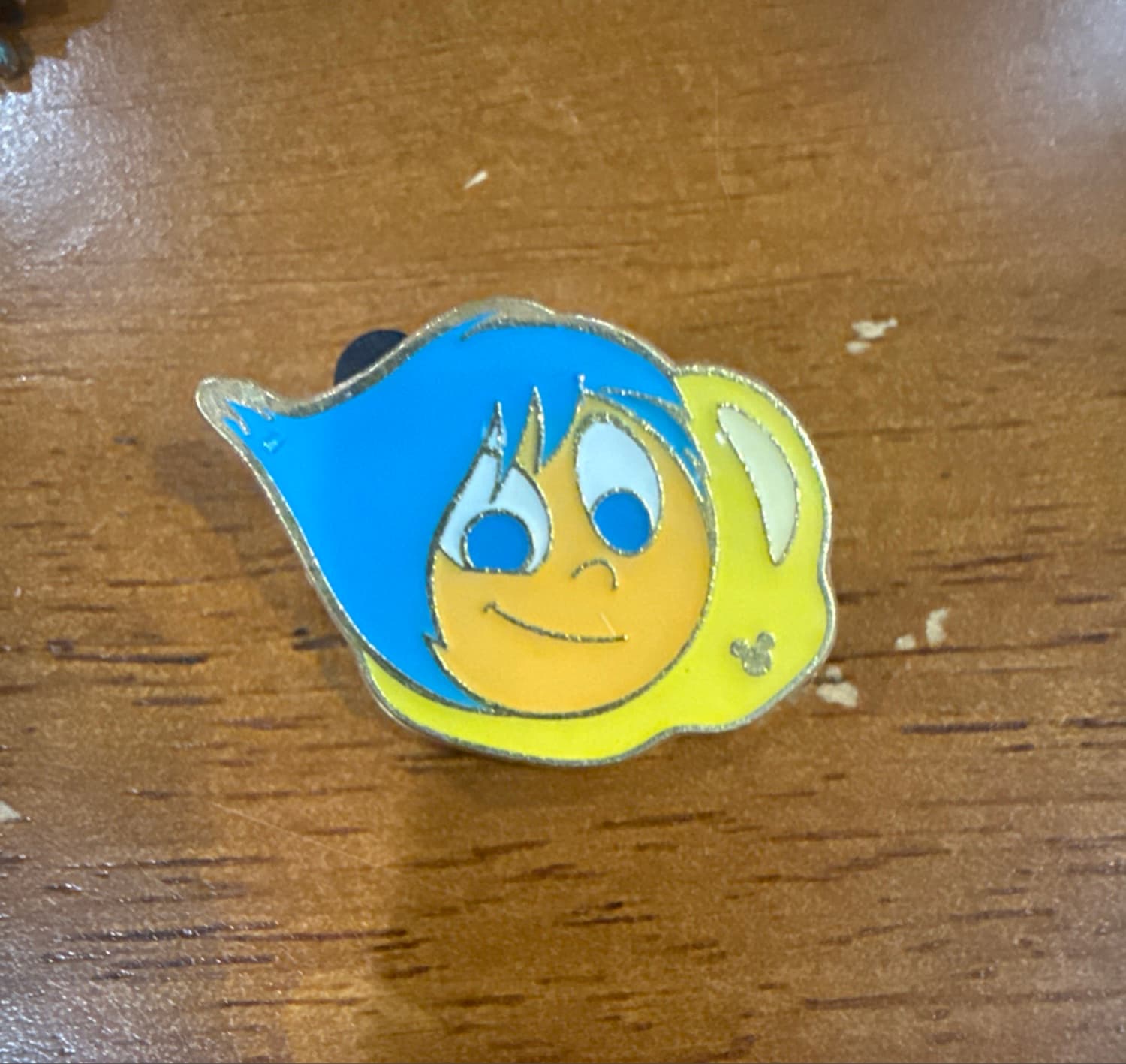 Joy (Inside Out) Hidden Mickey Color Palette Pin