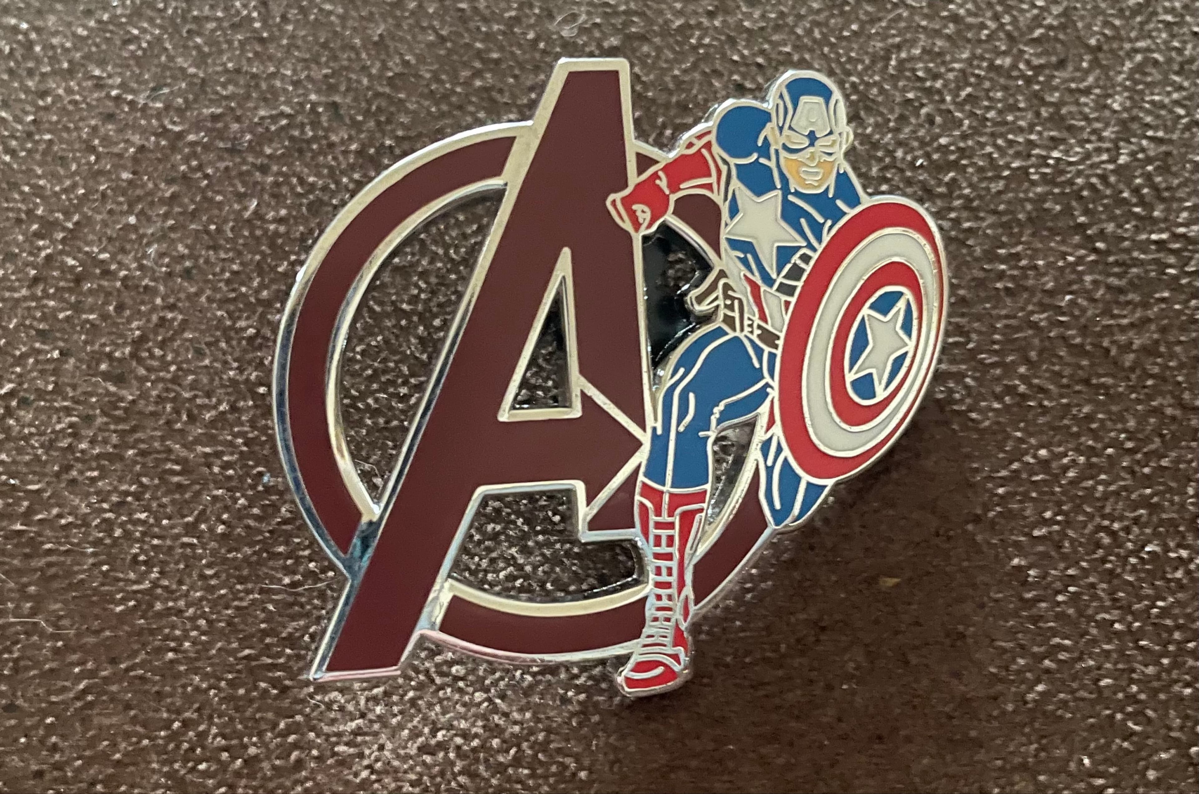 Captain America Avengers Symbol front