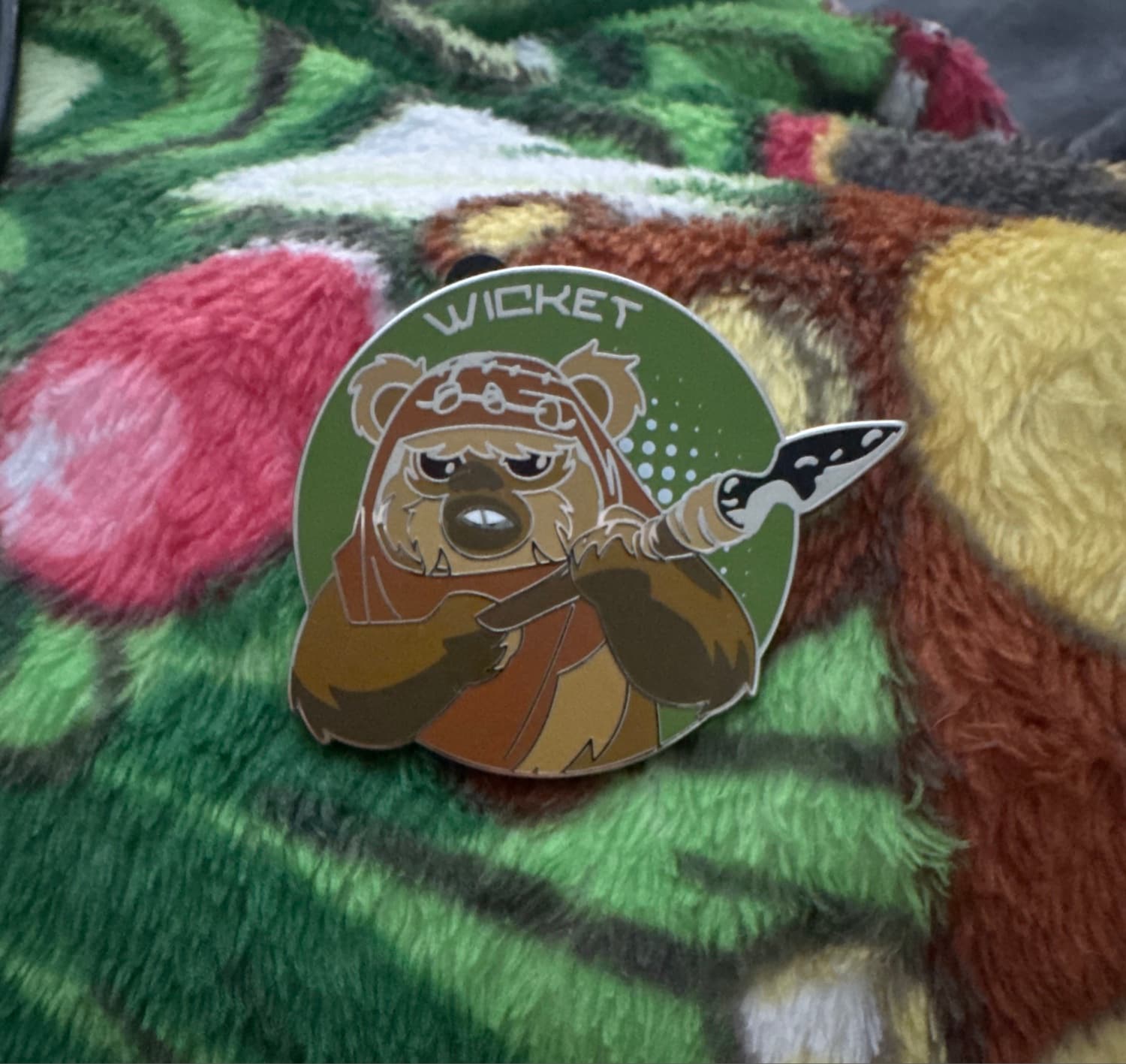 Wicket Ewok with Spear Mystery Pin