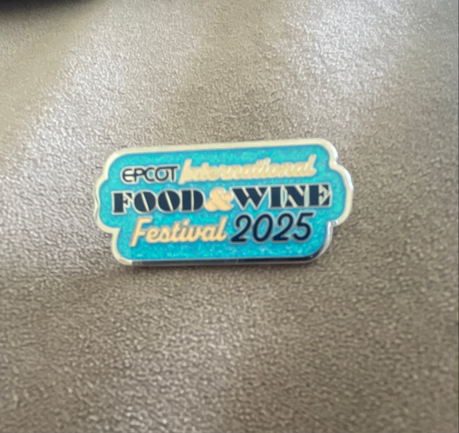 EPCOT International Food & Wine Festival 2025 Logo Pin