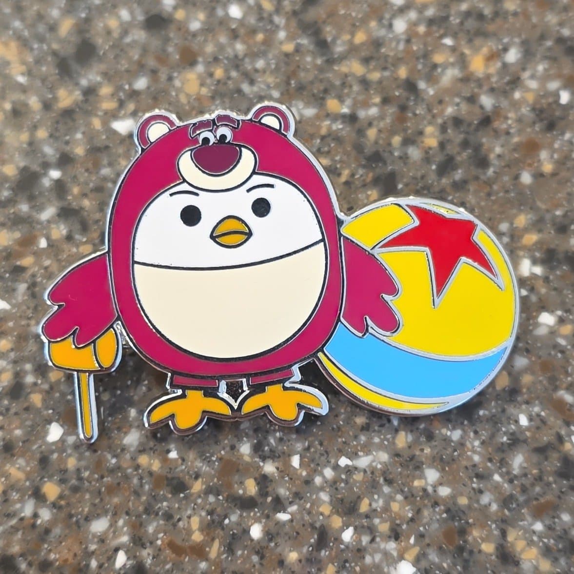 Lotso Bear and Pixar Ball front