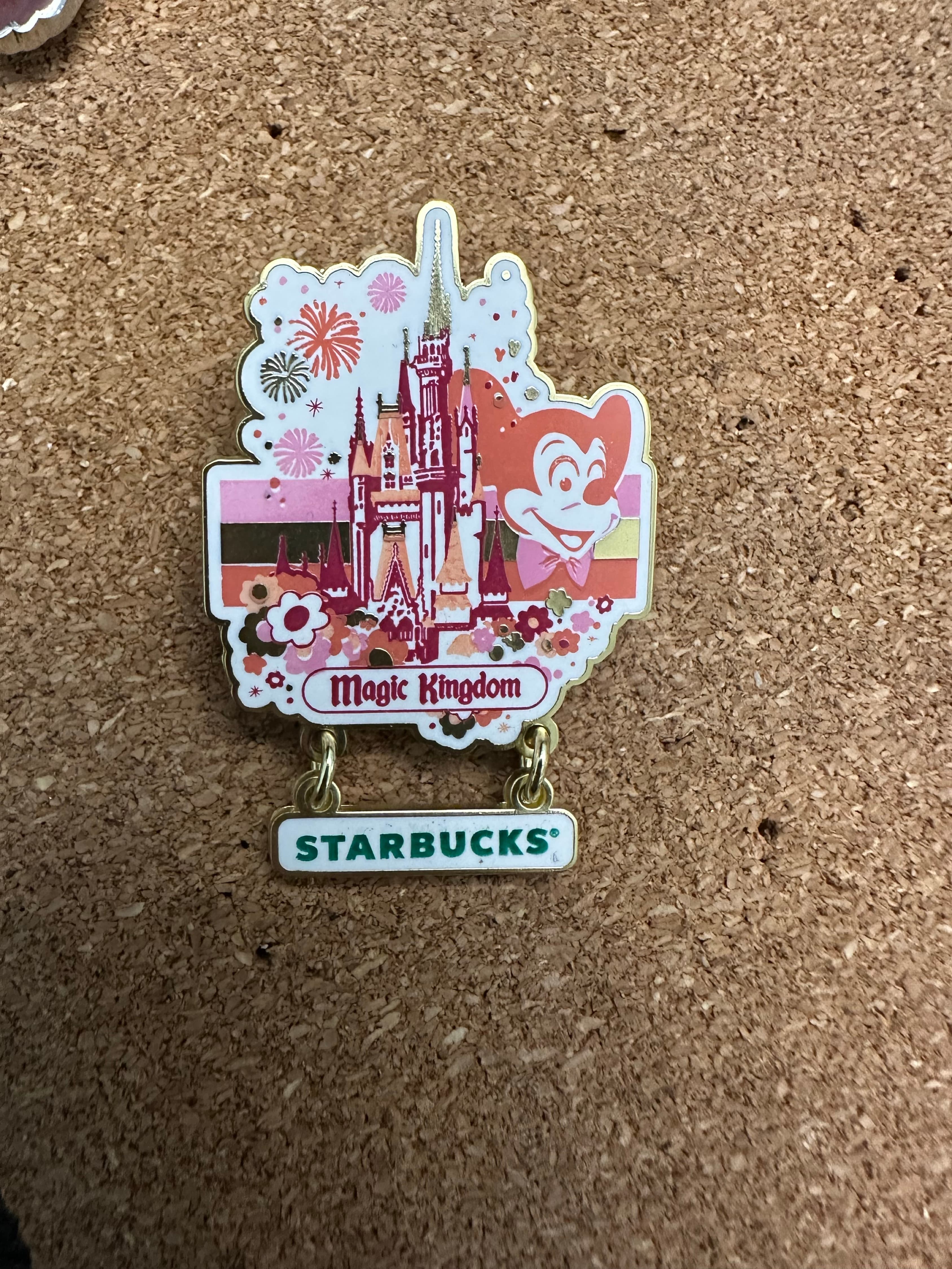 Mickey Mouse and Cinderella Castle - Starbucks - Walt Disney World 50th Anniversary