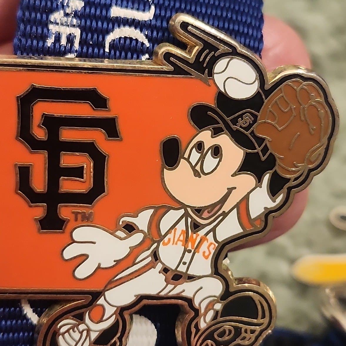 Mickey Mouse - Major League Baseball Player - San Francisco Giants