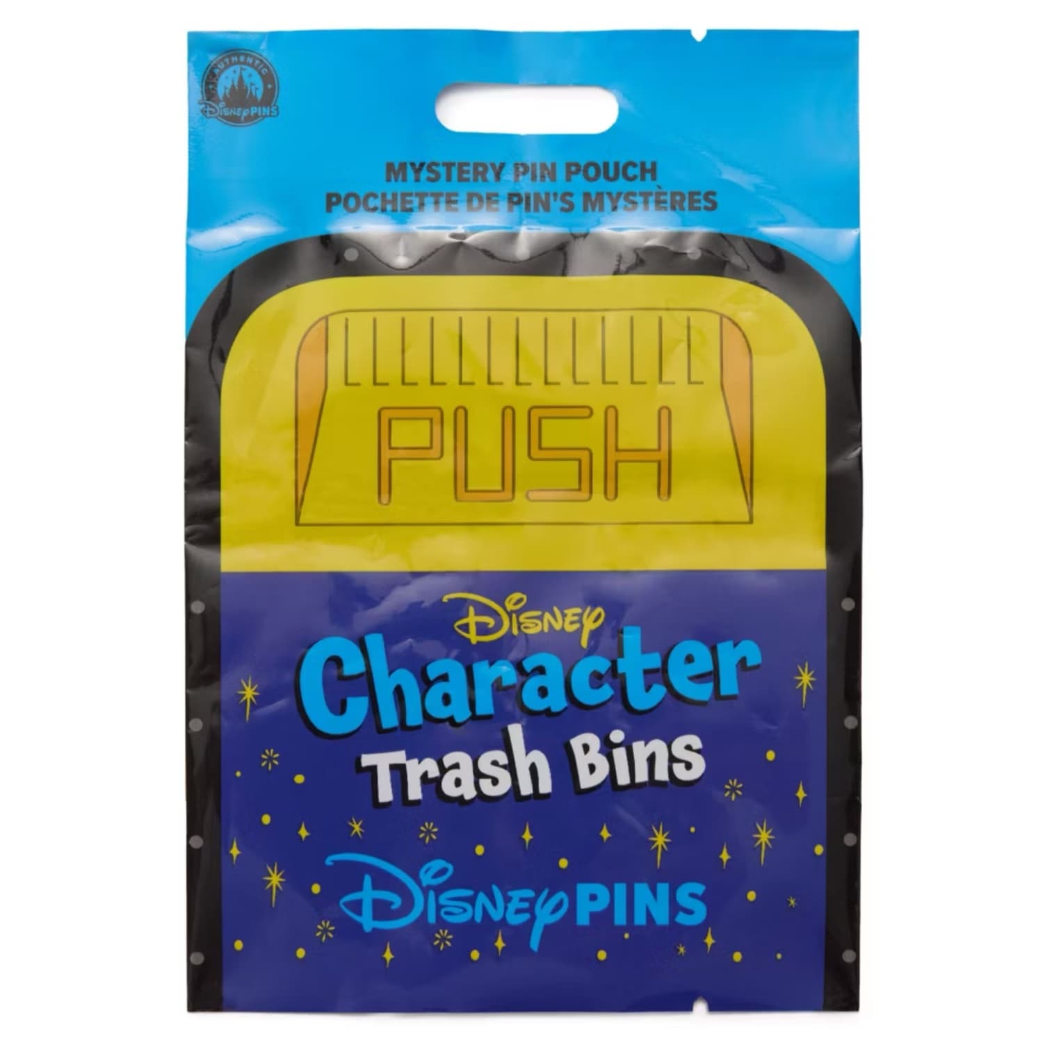 Disney Character Trash Bins Mystery Pin Pouch
