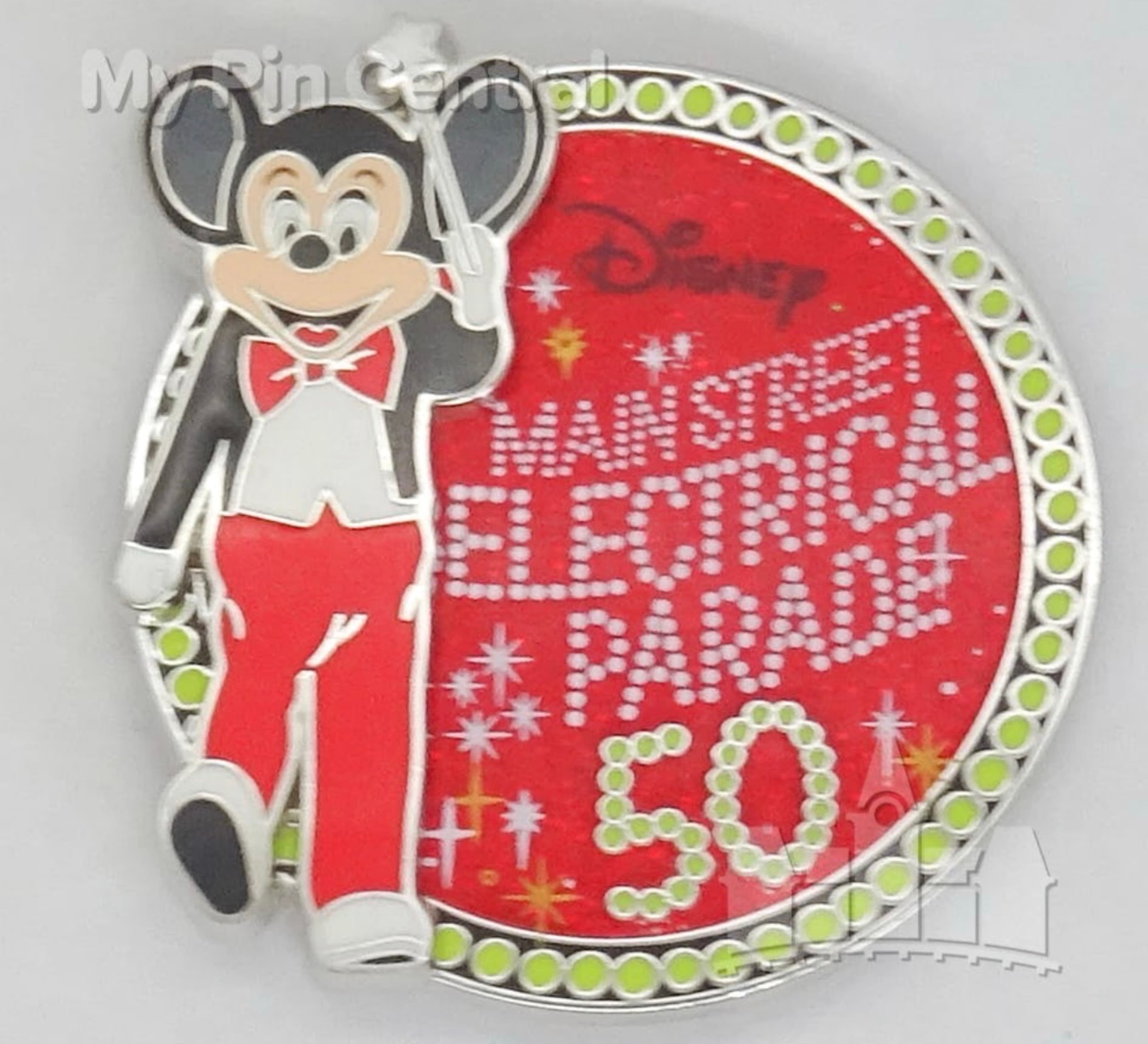 Mickey Mouse Main Street Electrical Parade 50th Anniversary Pin