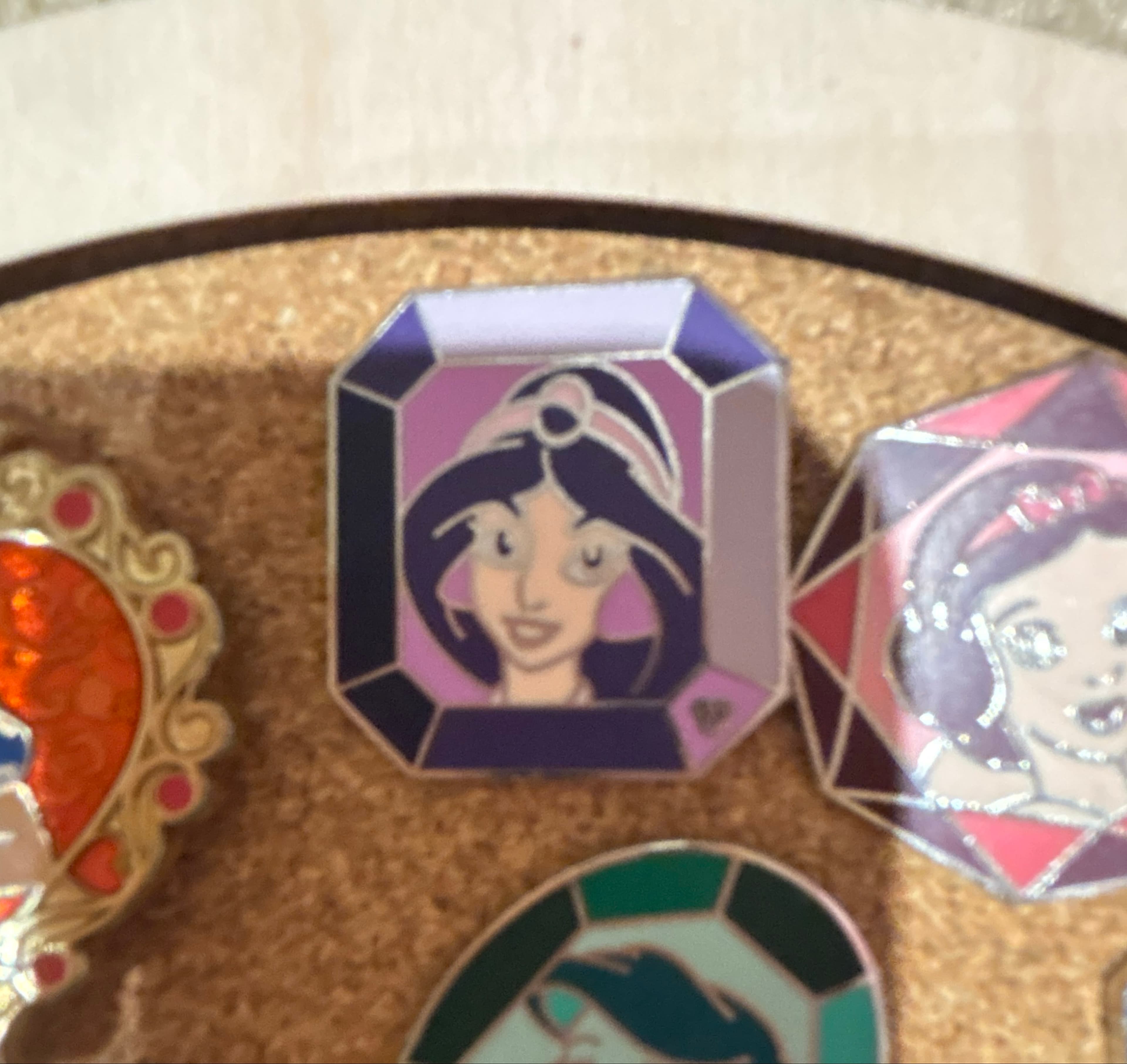 Jasmine - Princess Gems - Hidden Mickey 2008 front