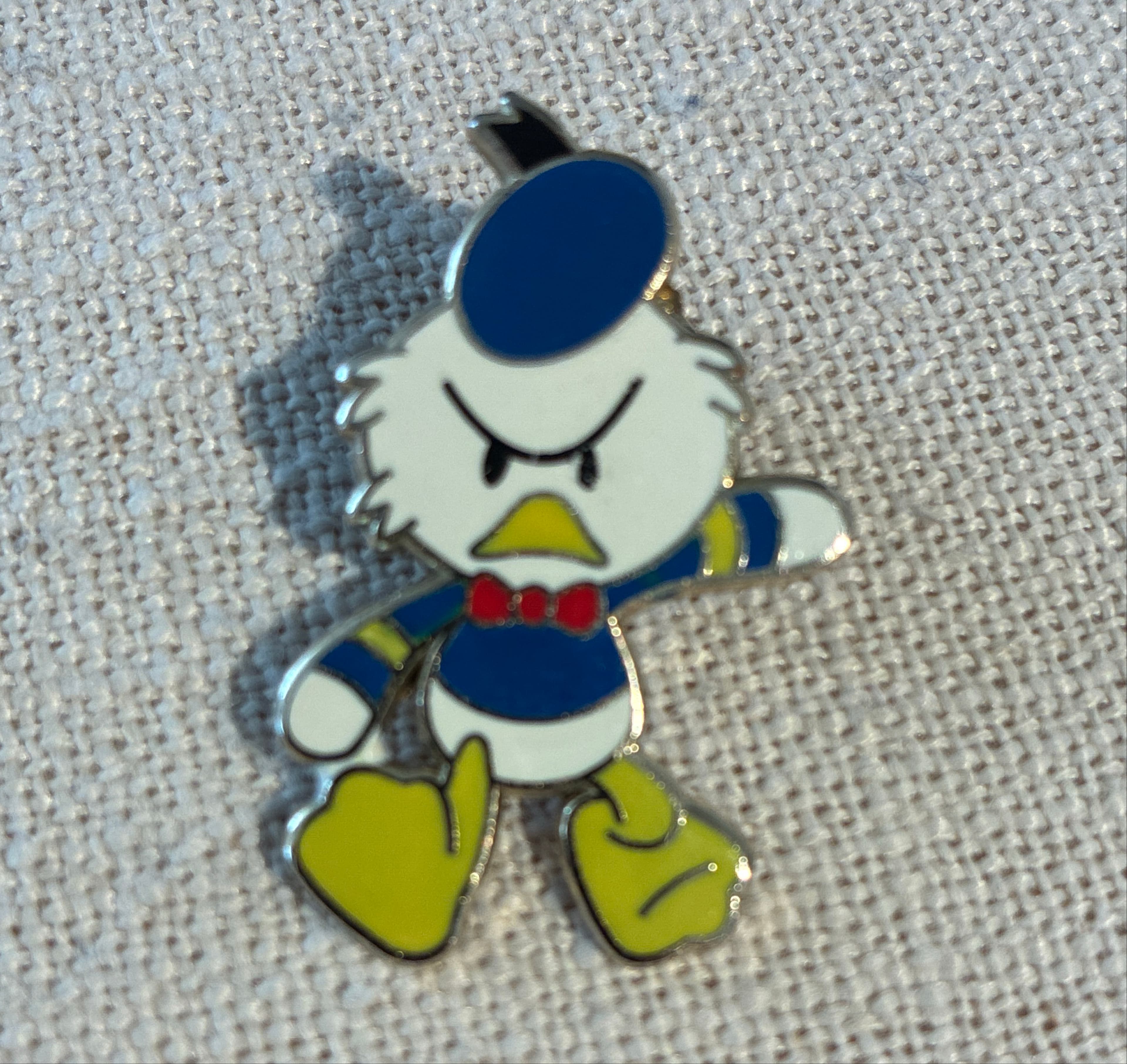 Grumpy Donald Duck