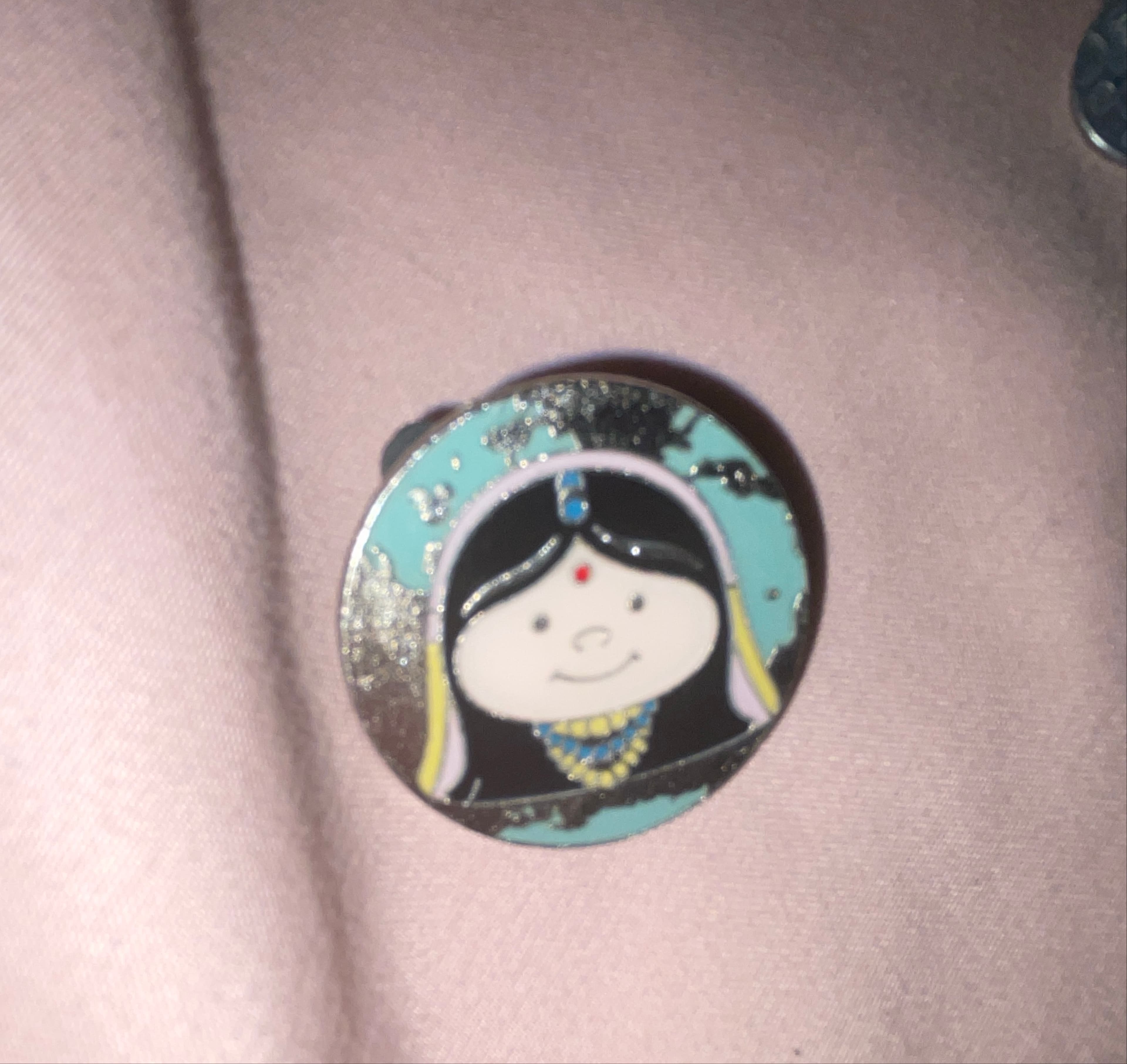 It's a Small World India Girl Hidden Mickey 2009