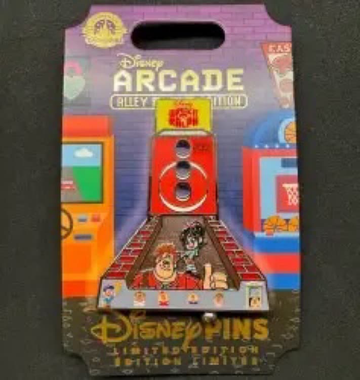 Wreck-It Ralph and Vanellope - Alley Bowler Arcade Pin