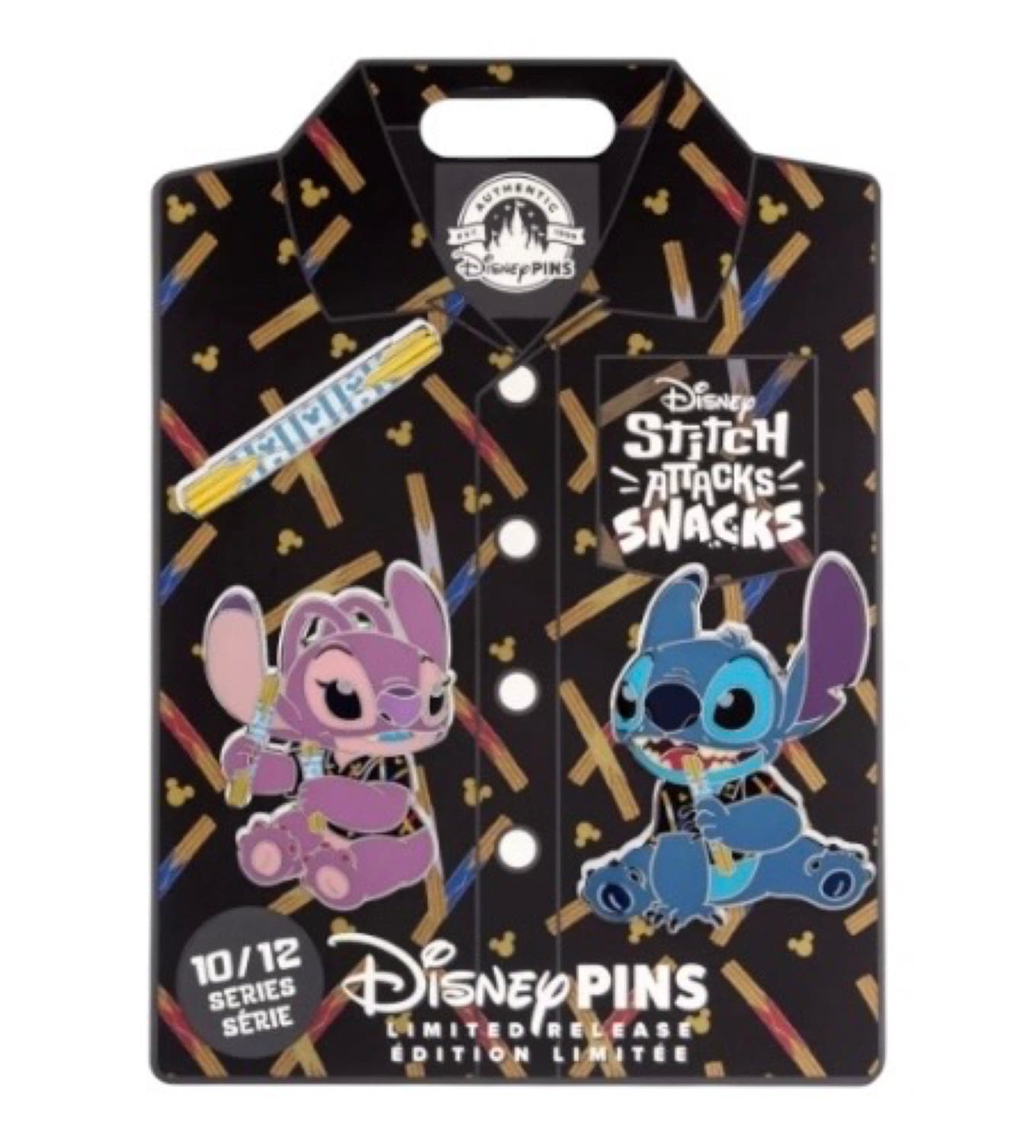 Stitch and Angel with Churro Set - October