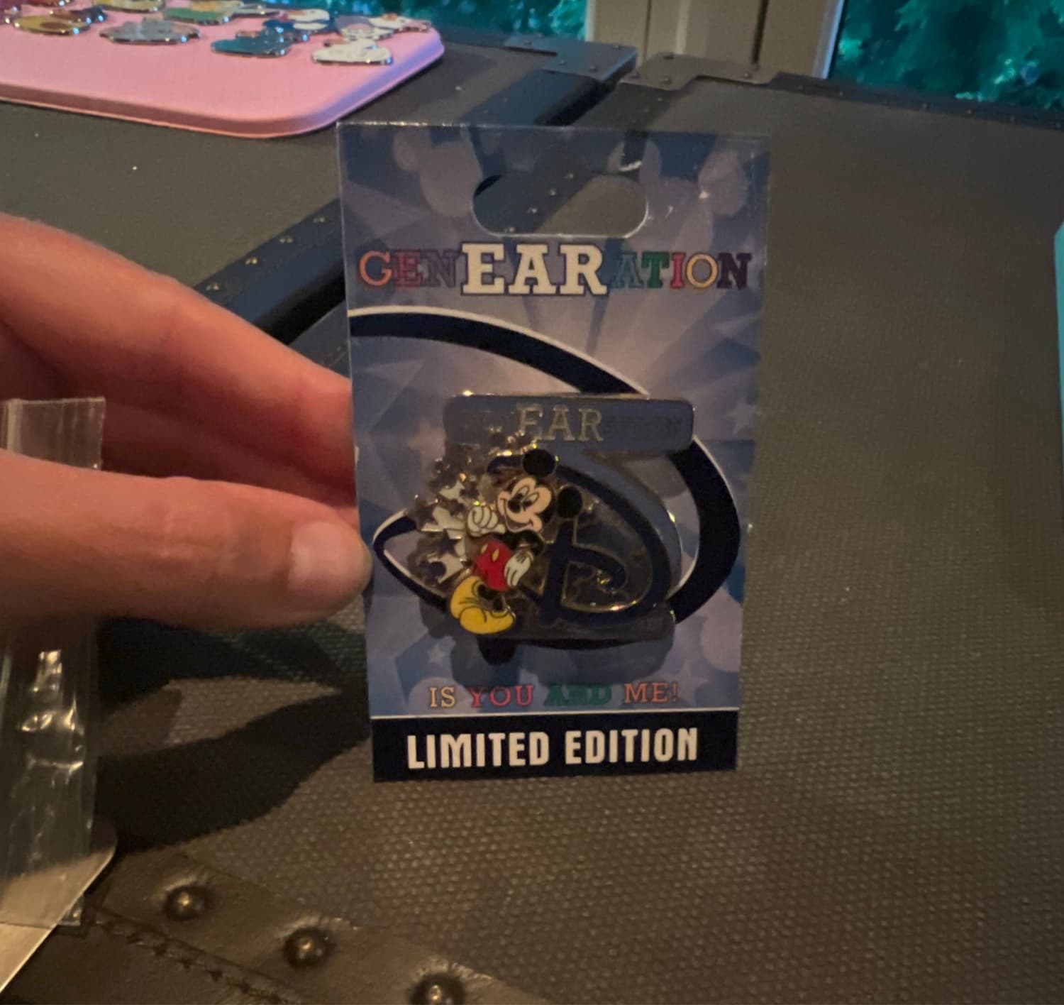 Mickey Mouse GenEARation D - Is You And Me! Event Logo Pin front